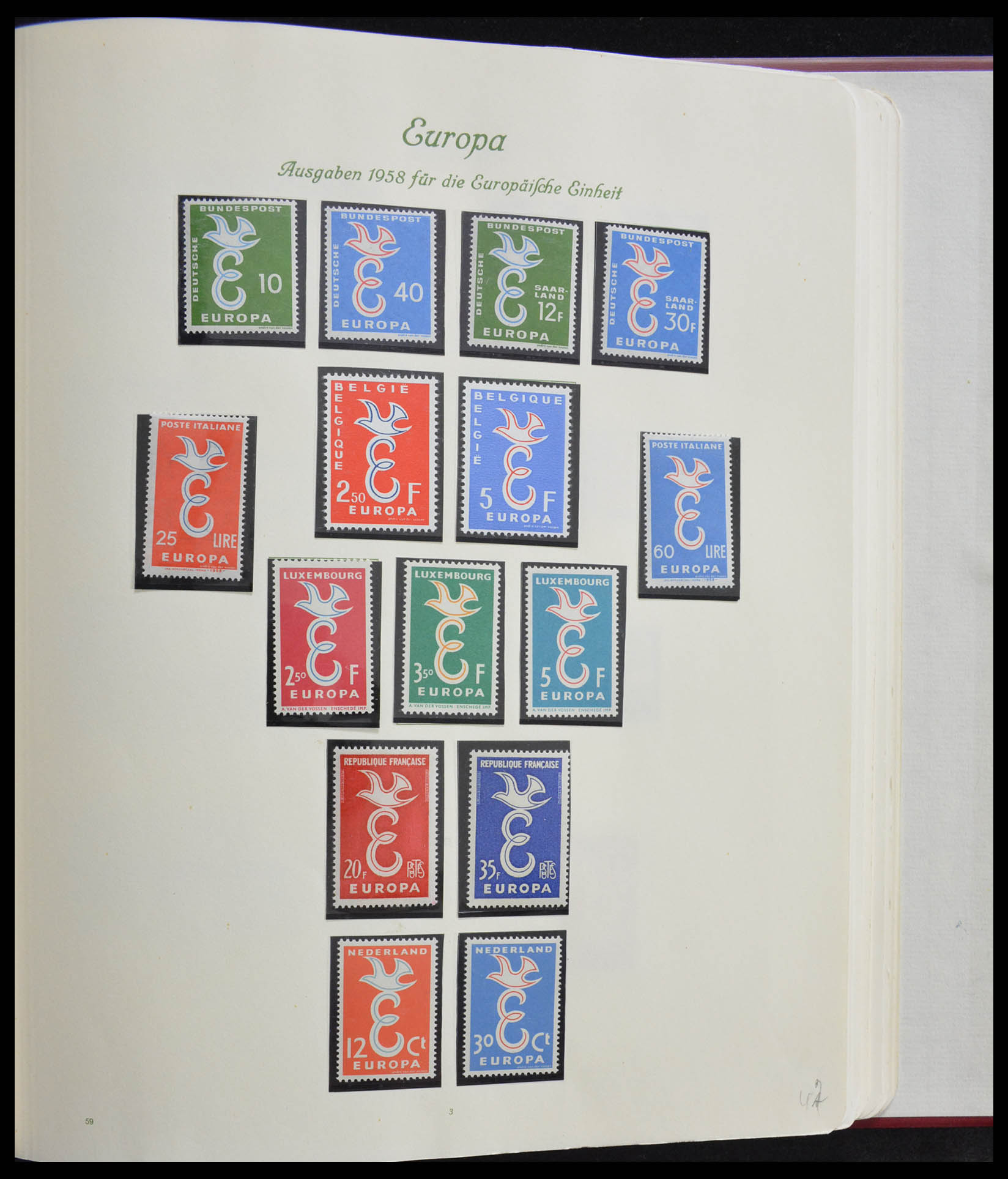 28356 0024 - 28356 Europa Cept  gespecialiseerde collectie 1942-1984.