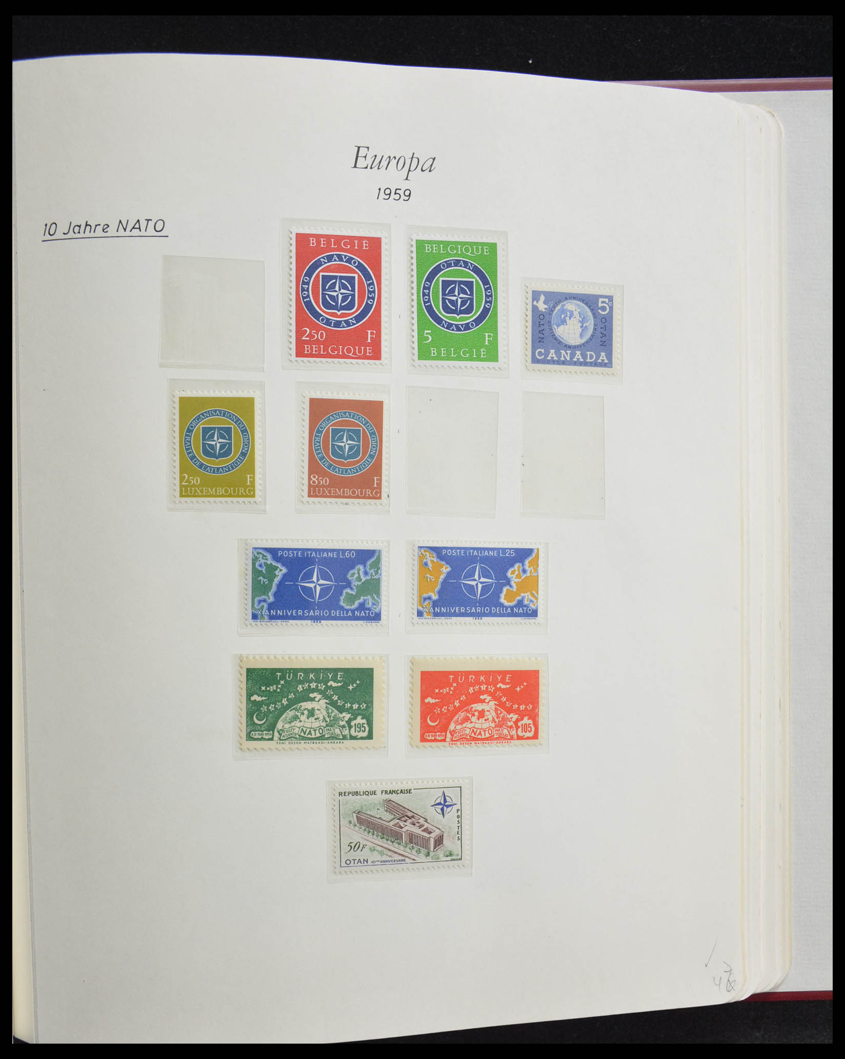 28356 0028 - 28356 Europa Cept  gespecialiseerde collectie 1942-1984.