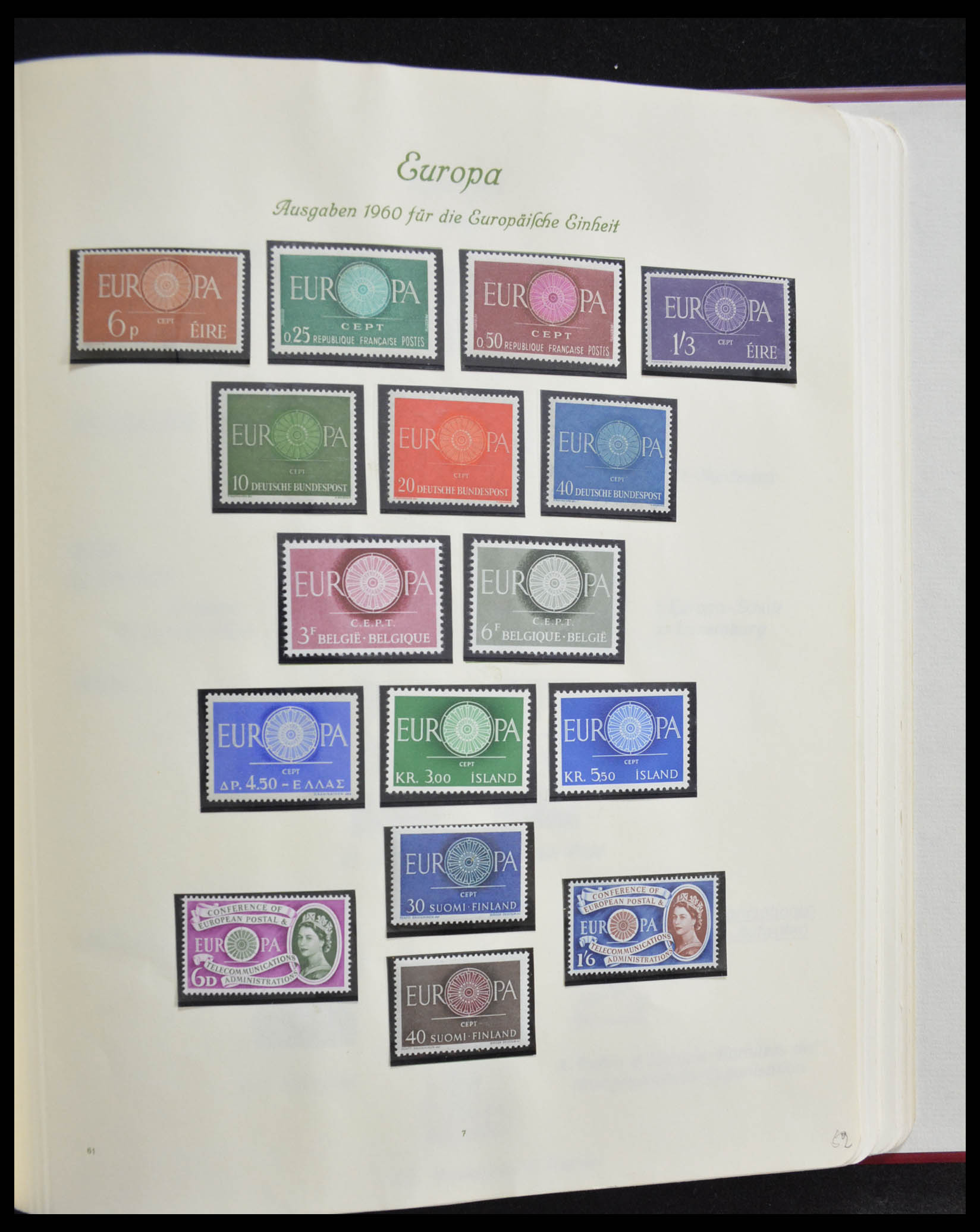 28356 0030 - 28356 Europa Cept  gespecialiseerde collectie 1942-1984.