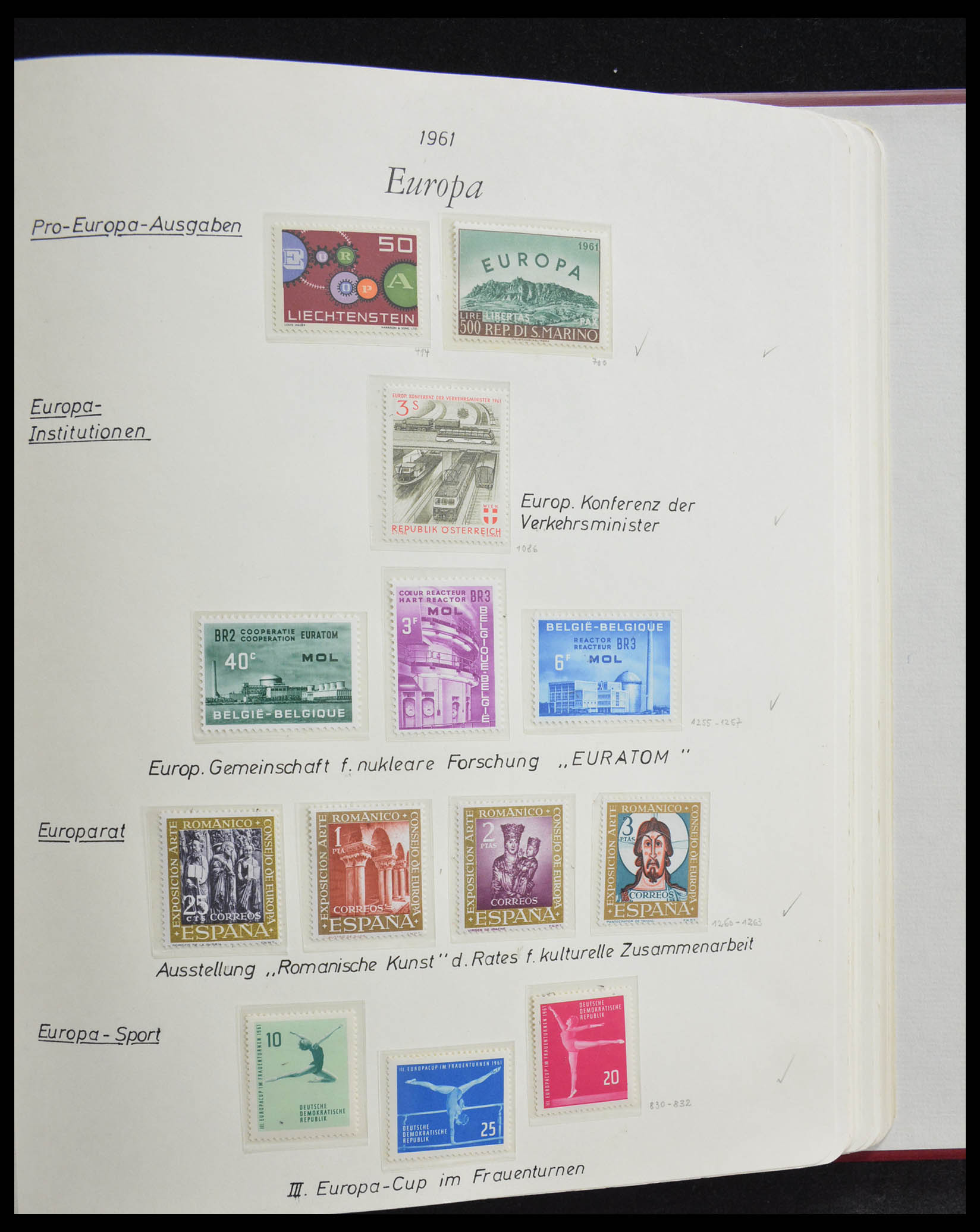 28356 0034 - 28356 Europa Cept  gespecialiseerde collectie 1942-1984.