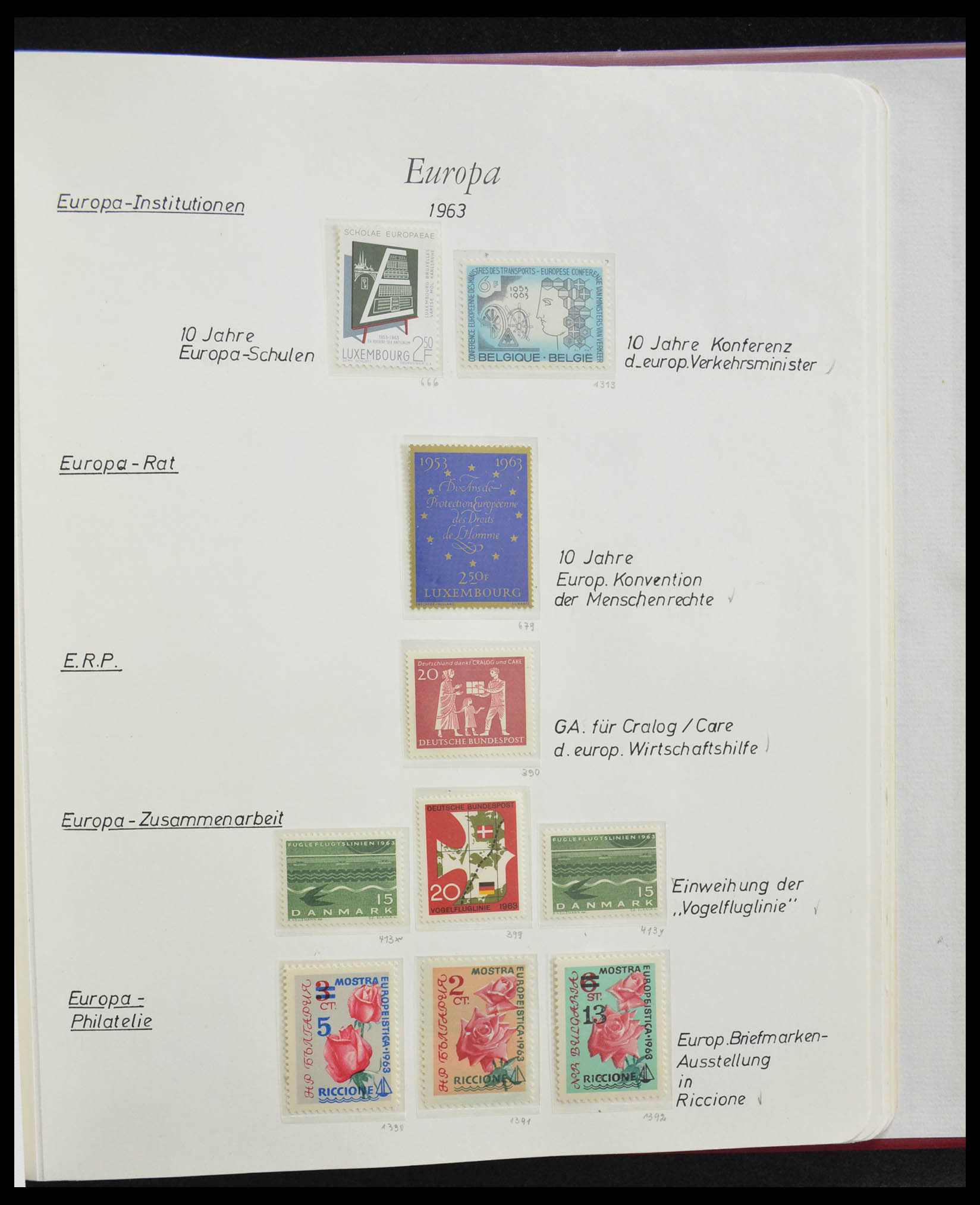 28356 0042 - 28356 Europa Cept  gespecialiseerde collectie 1942-1984.