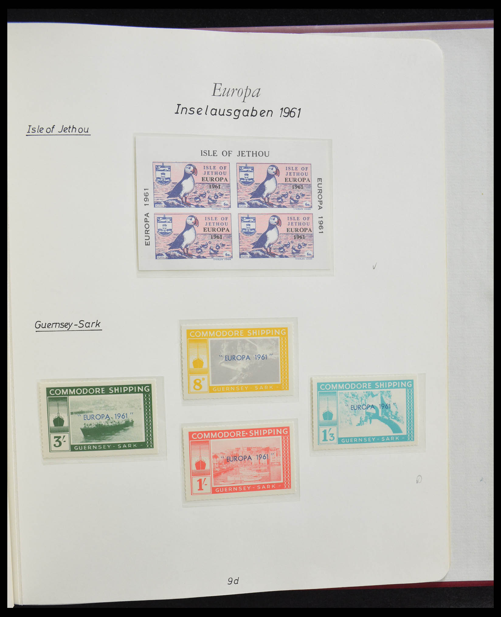28356 0050 - 28356 Europa Cept ultra specialised collection 1942-1984.