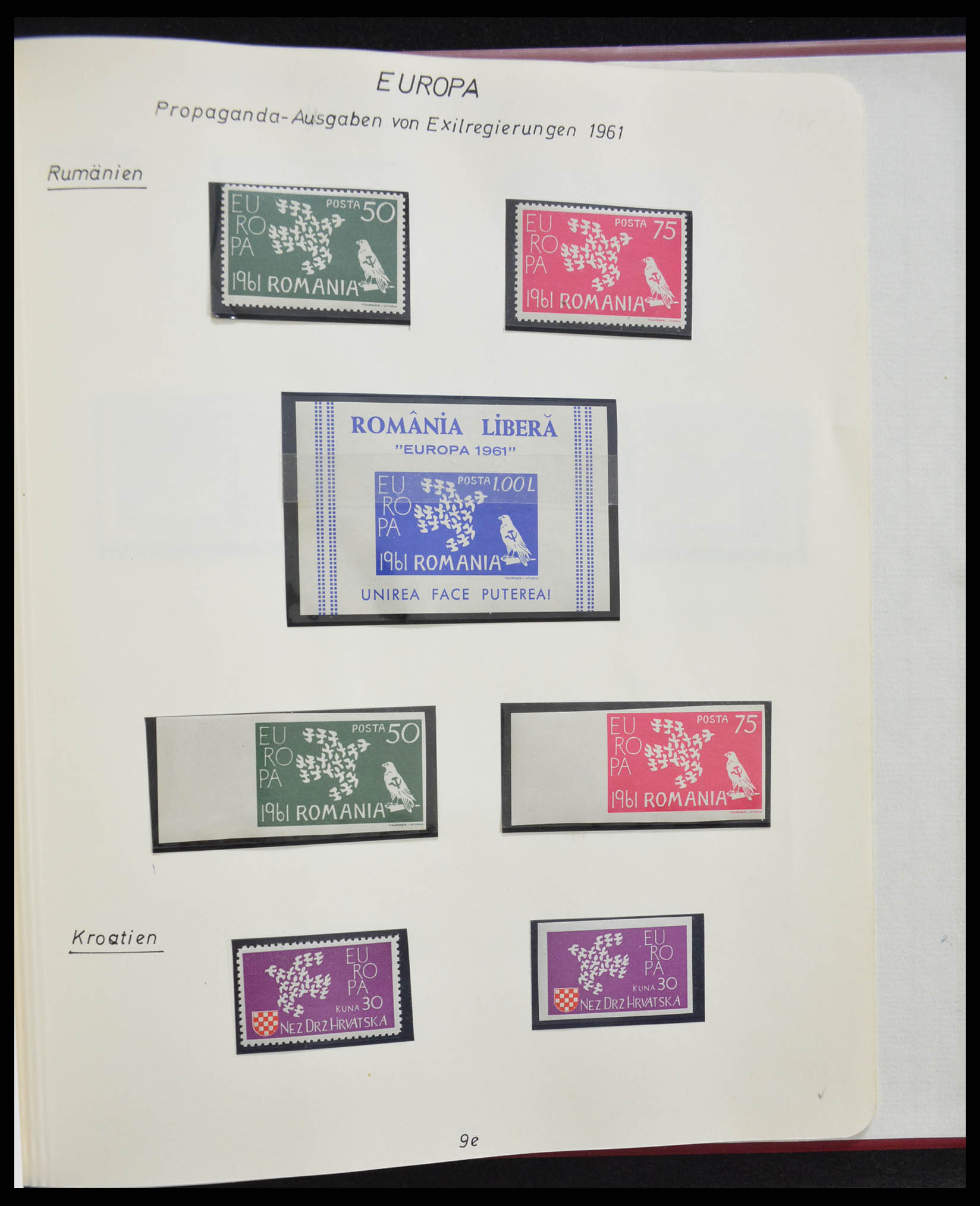 28356 0051 - 28356 Europa Cept ultra specialised collection 1942-1984.