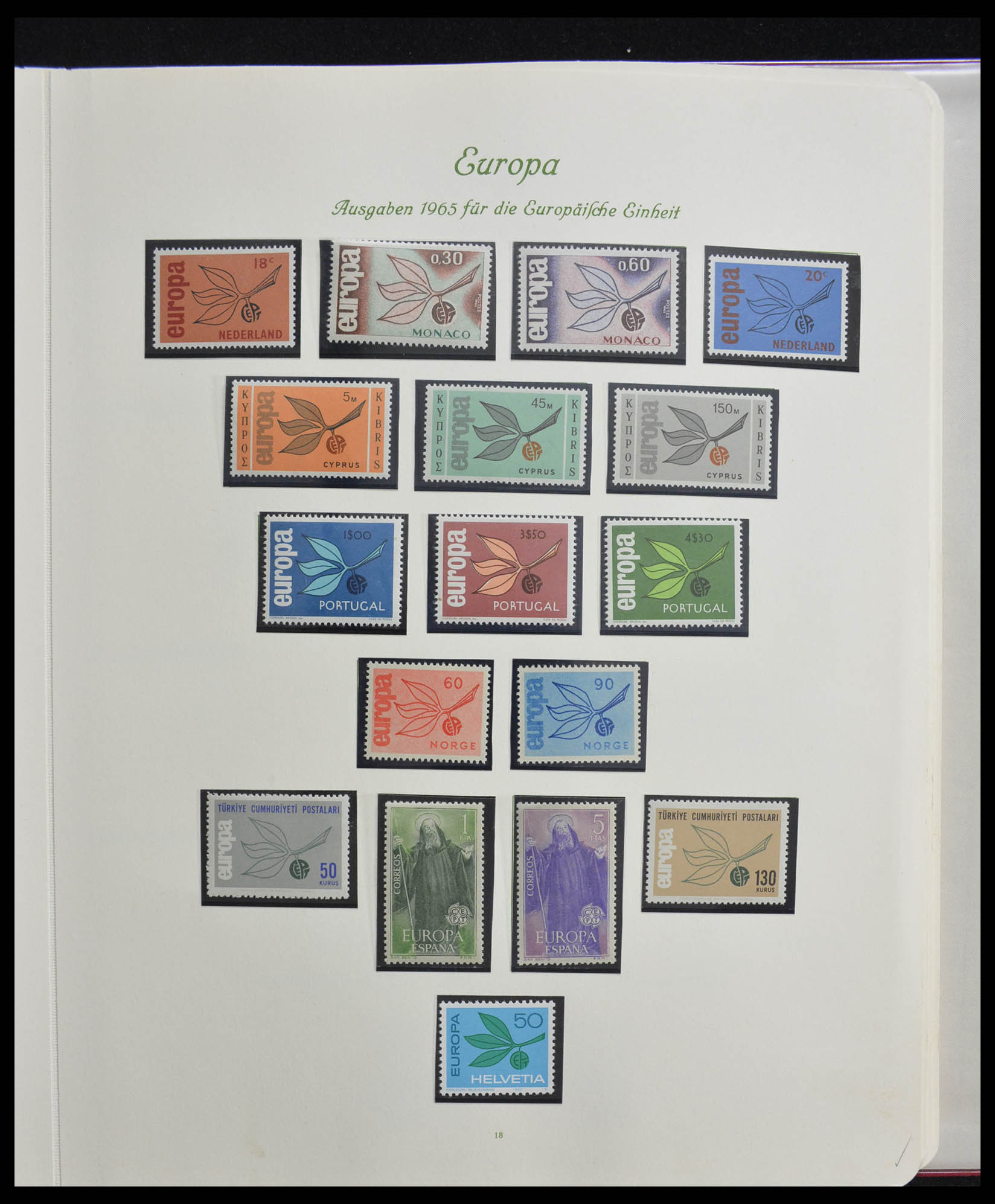 28356 0058 - 28356 Europa Cept  gespecialiseerde collectie 1942-1984.