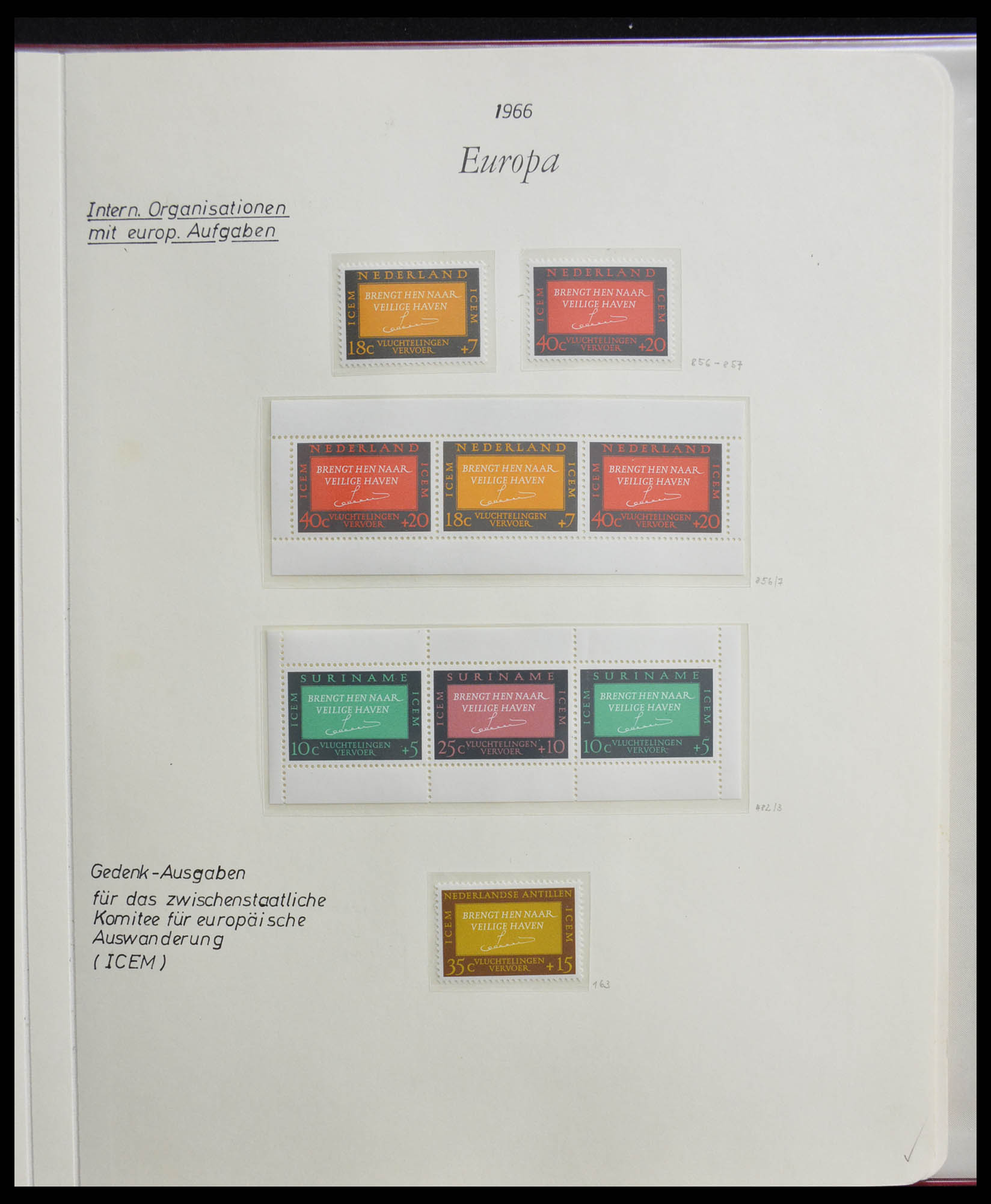 28356 0065 - 28356 Europa Cept ultra specialised collection 1942-1984.