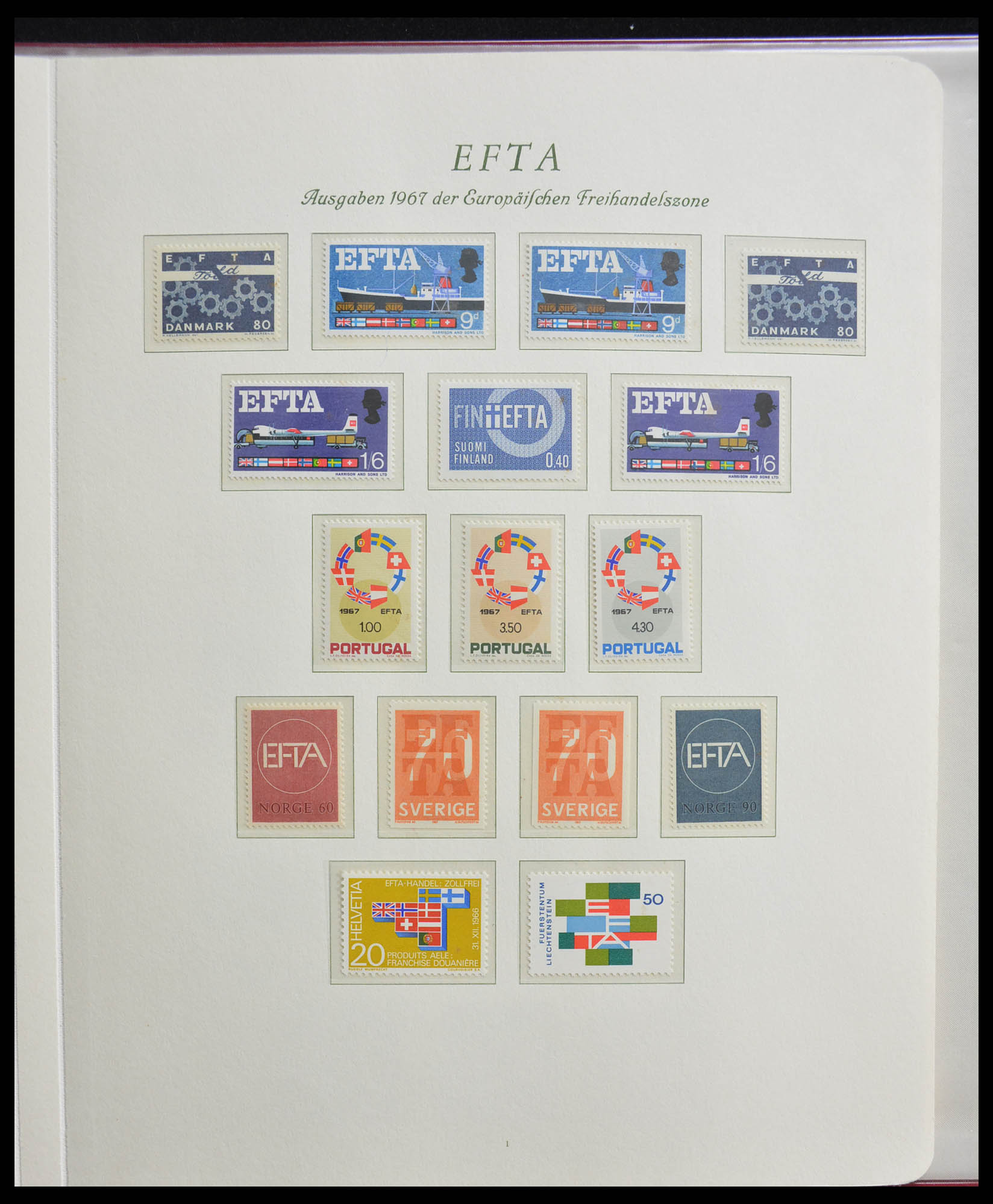 28356 0070 - 28356 Europa Cept ultra specialised collection 1942-1984.