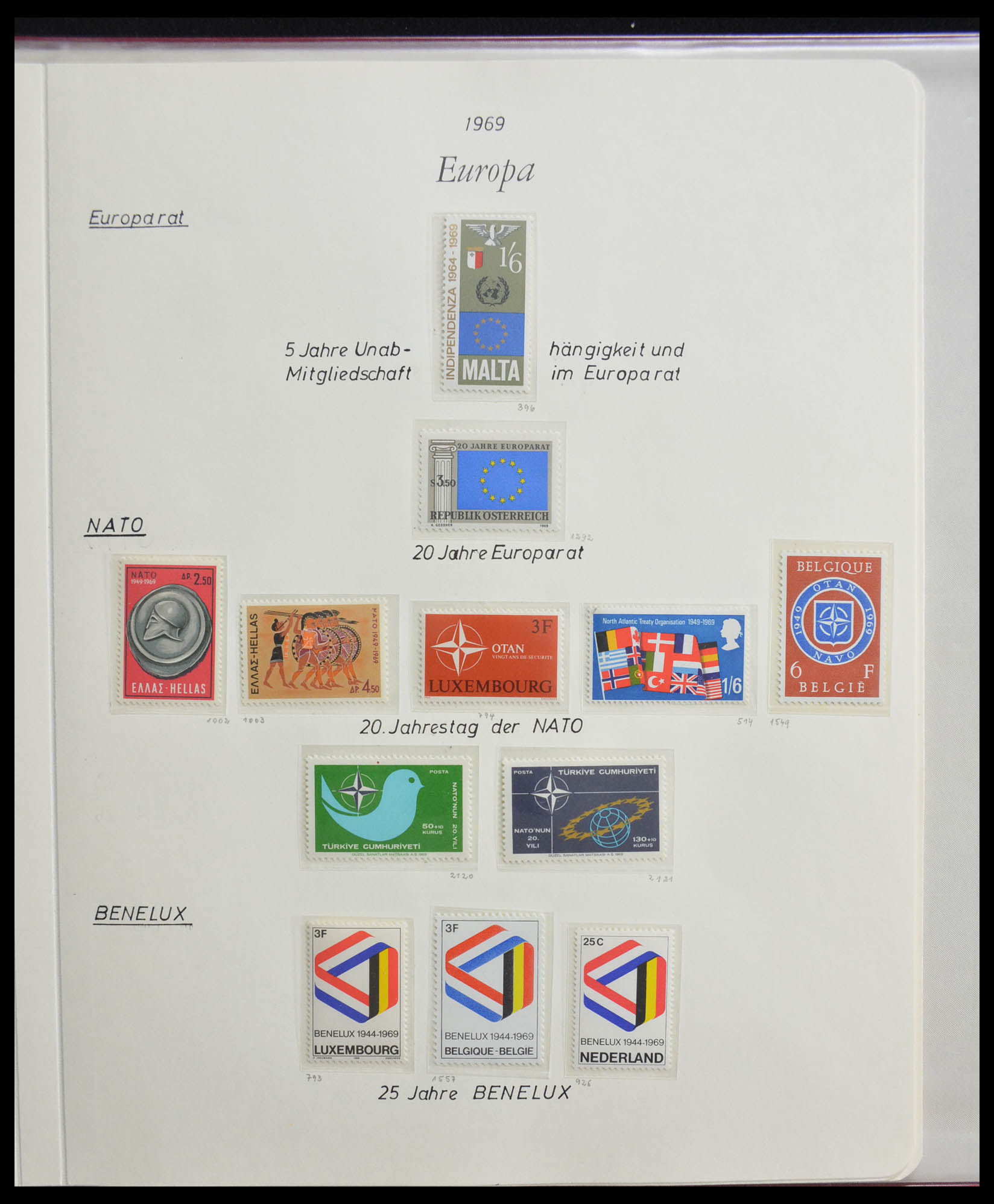 28356 0084 - 28356 Europa Cept  gespecialiseerde collectie 1942-1984.