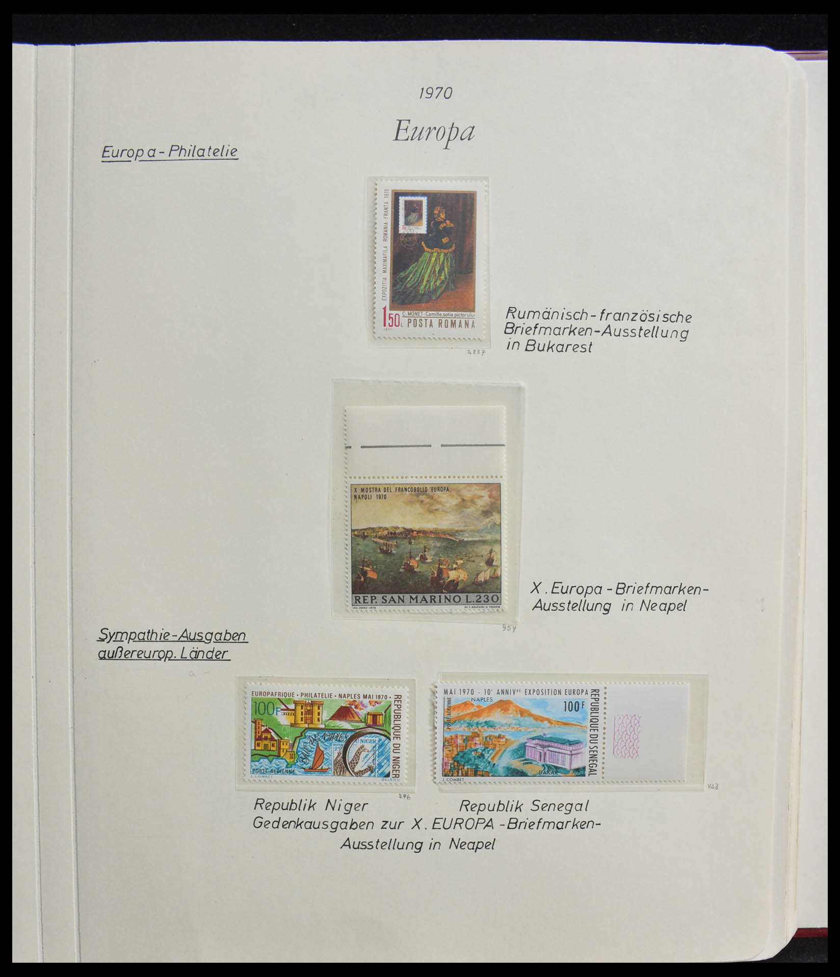 28356 0095 - 28356 Europa Cept ultra specialised collection 1942-1984.