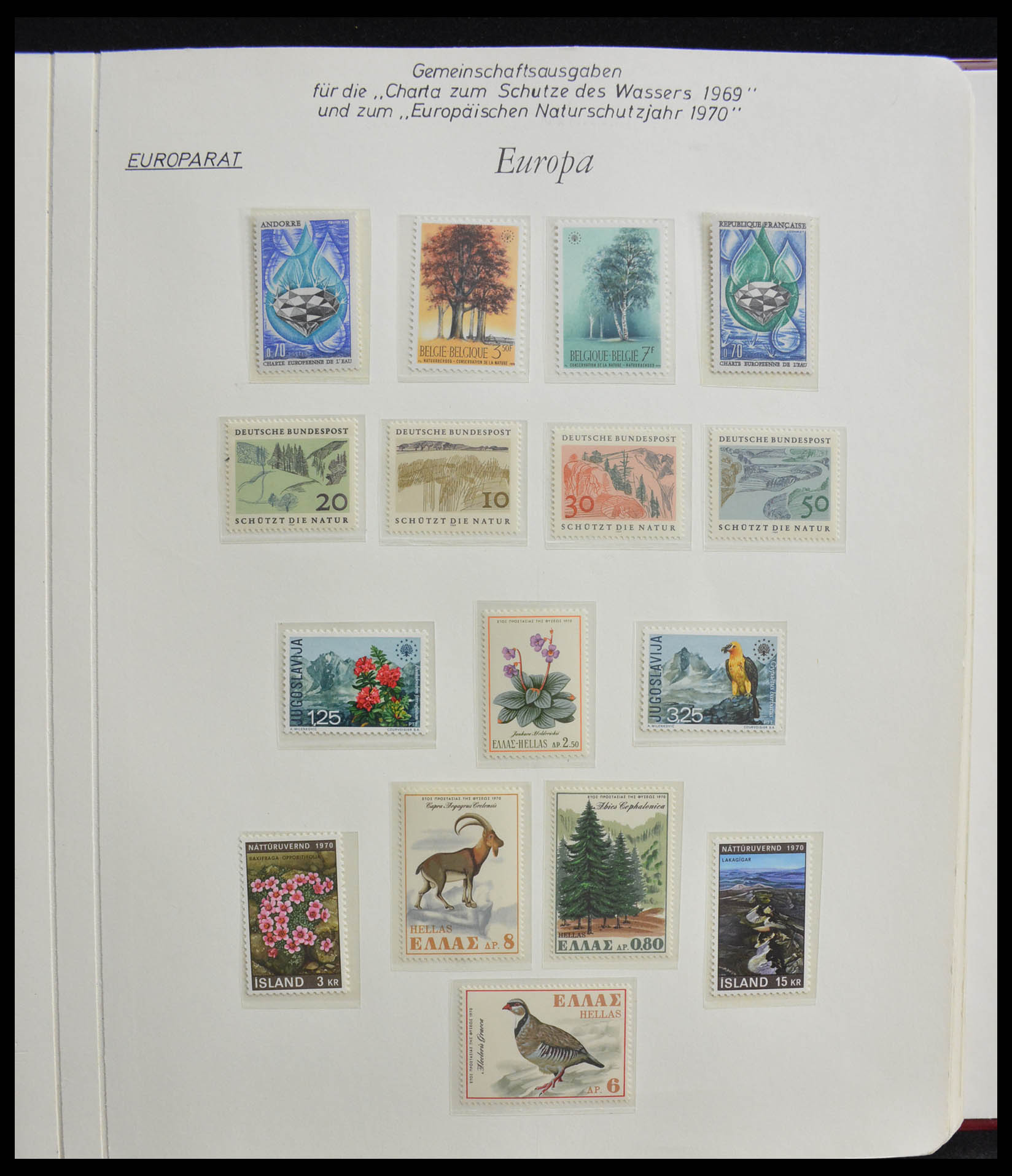 28356 0096 - 28356 Europa Cept ultra specialised collection 1942-1984.