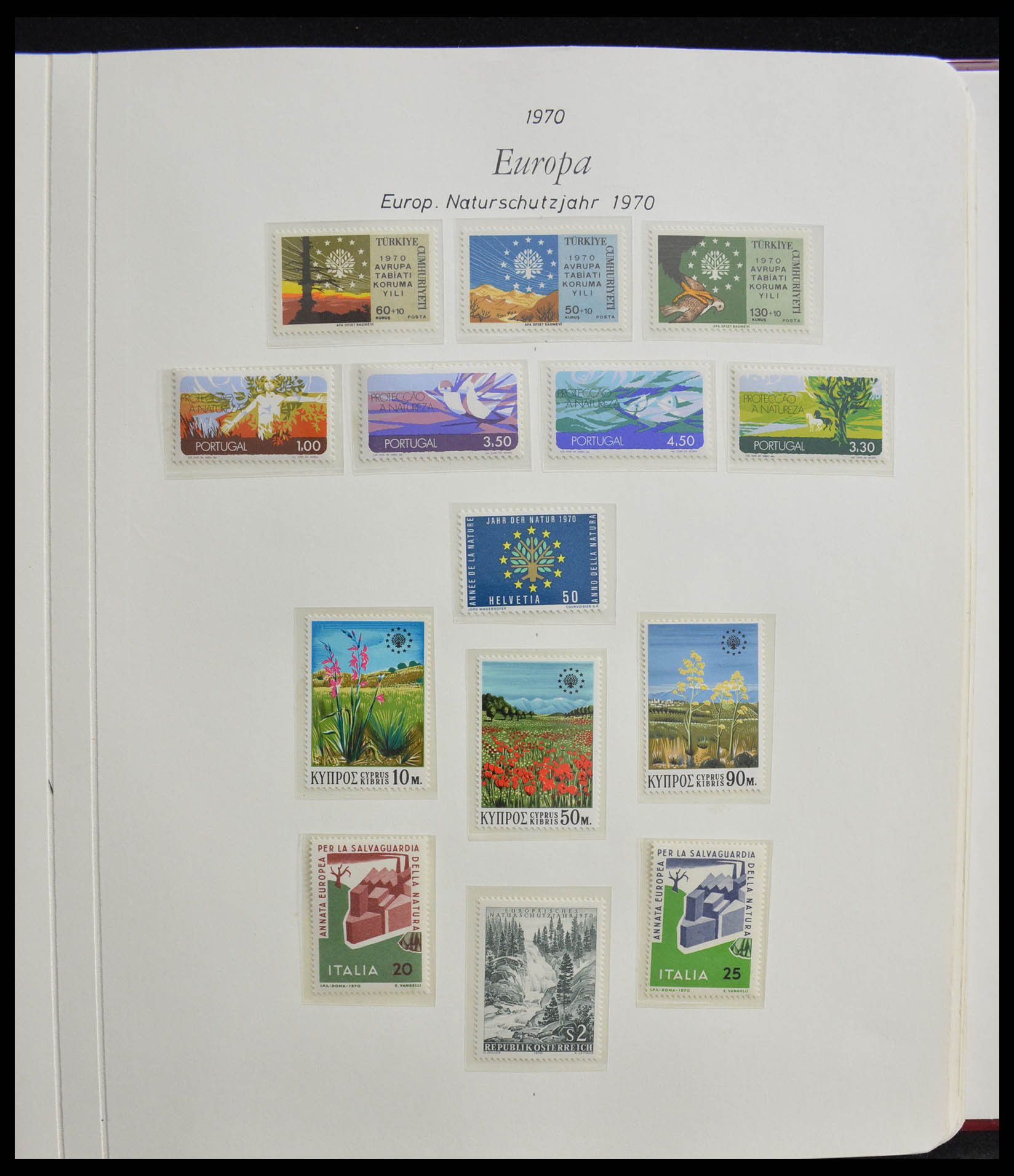 28356 0098 - 28356 Europa Cept ultra specialised collection 1942-1984.