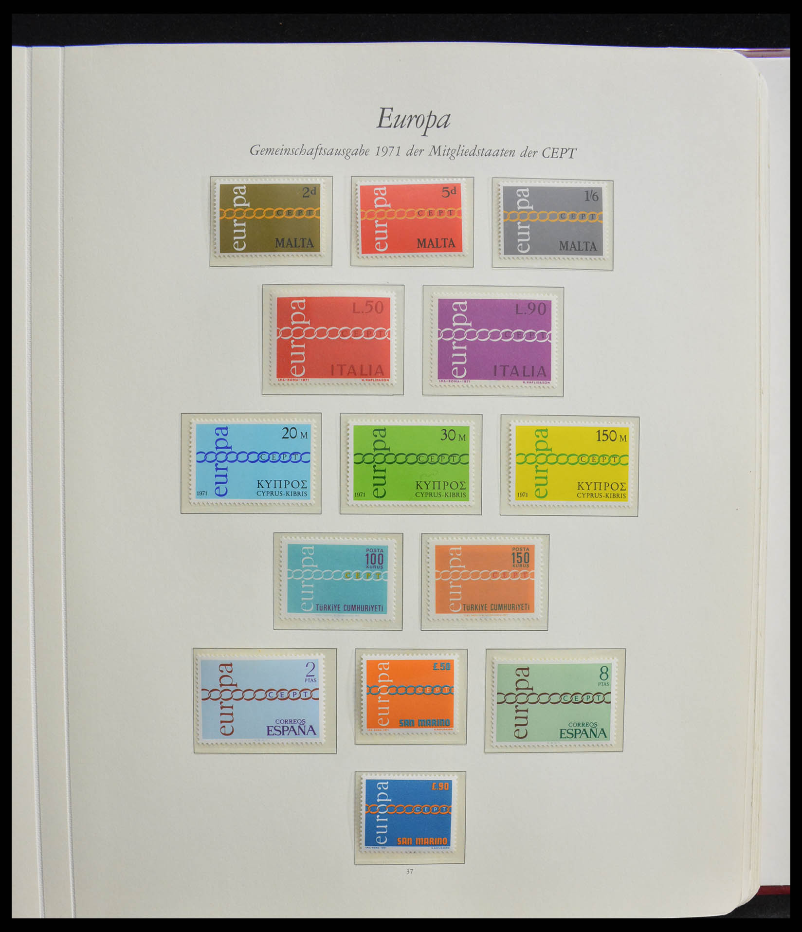 28356 0101 - 28356 Europa Cept  gespecialiseerde collectie 1942-1984.