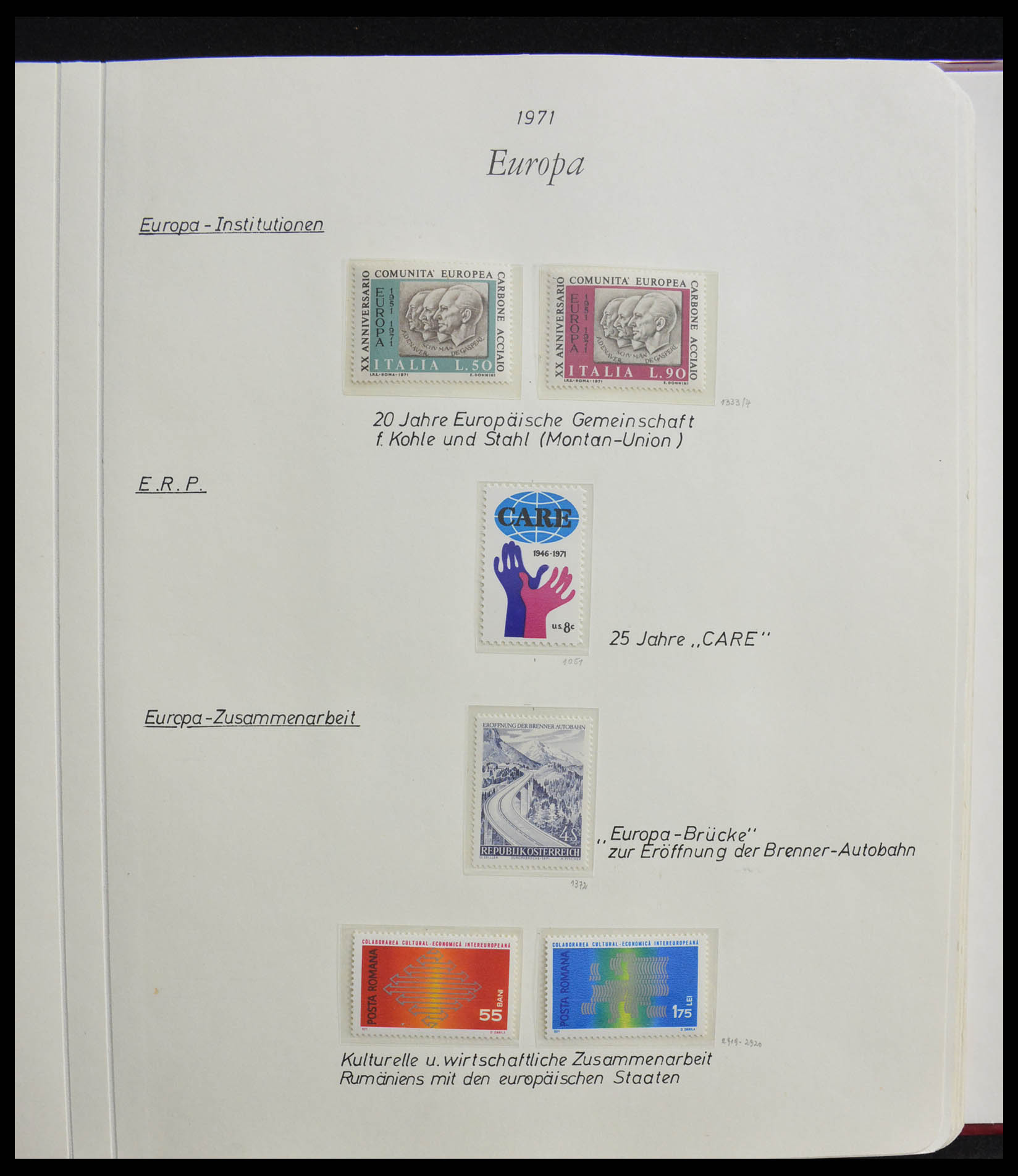 28356 0105 - 28356 Europa Cept  gespecialiseerde collectie 1942-1984.