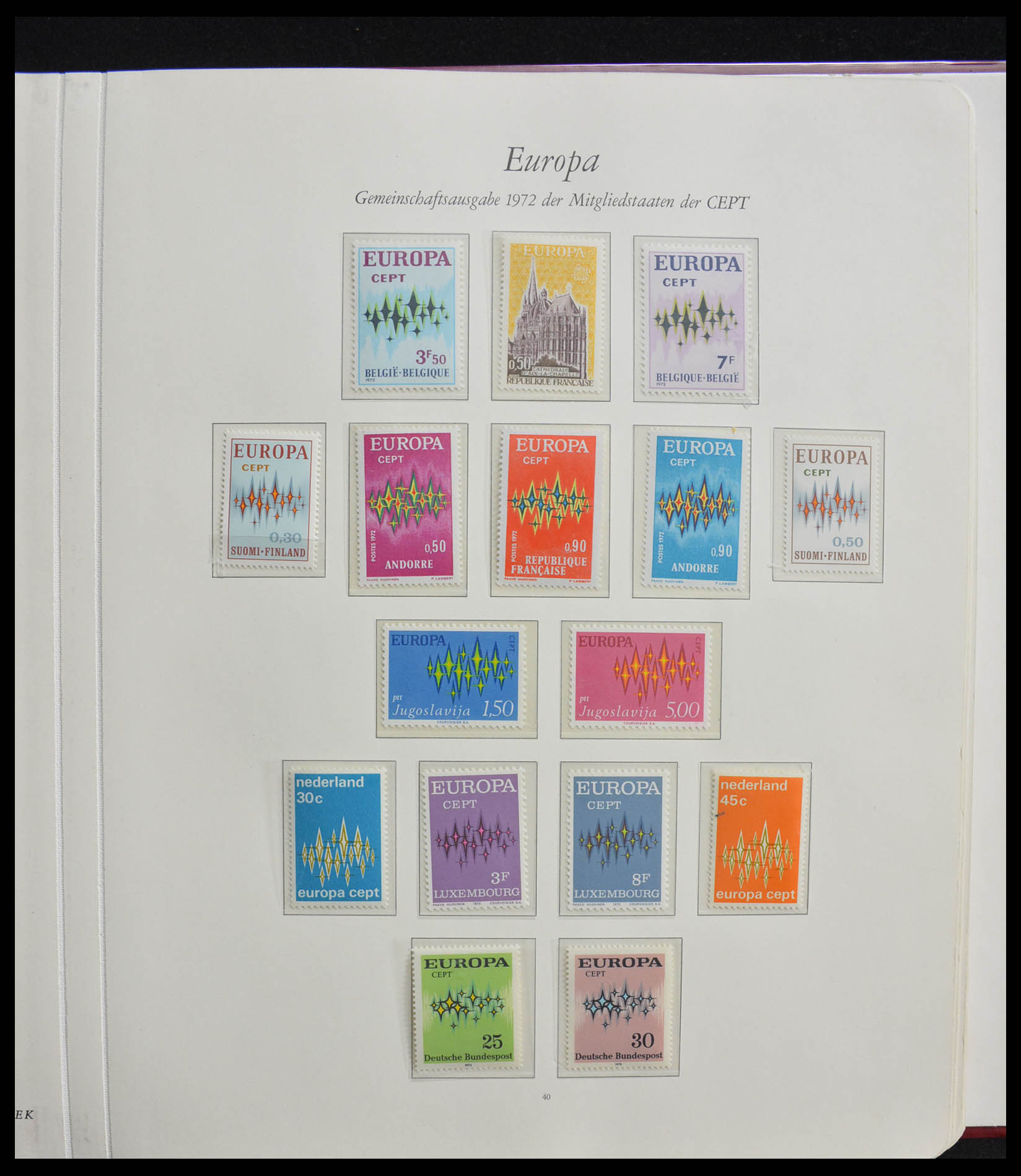 28356 0110 - 28356 Europa Cept  gespecialiseerde collectie 1942-1984.