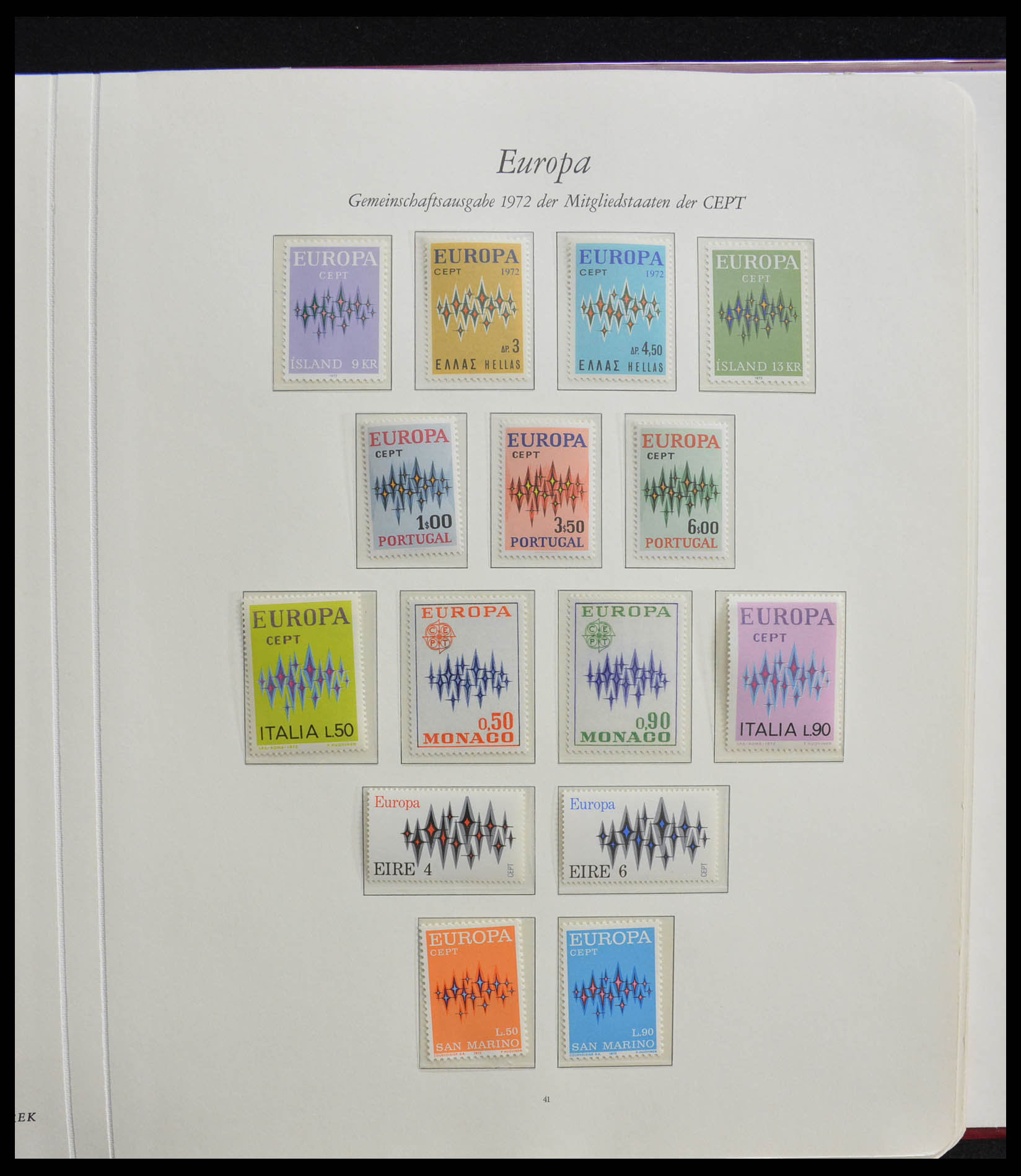 28356 0111 - 28356 Europa Cept  gespecialiseerde collectie 1942-1984.