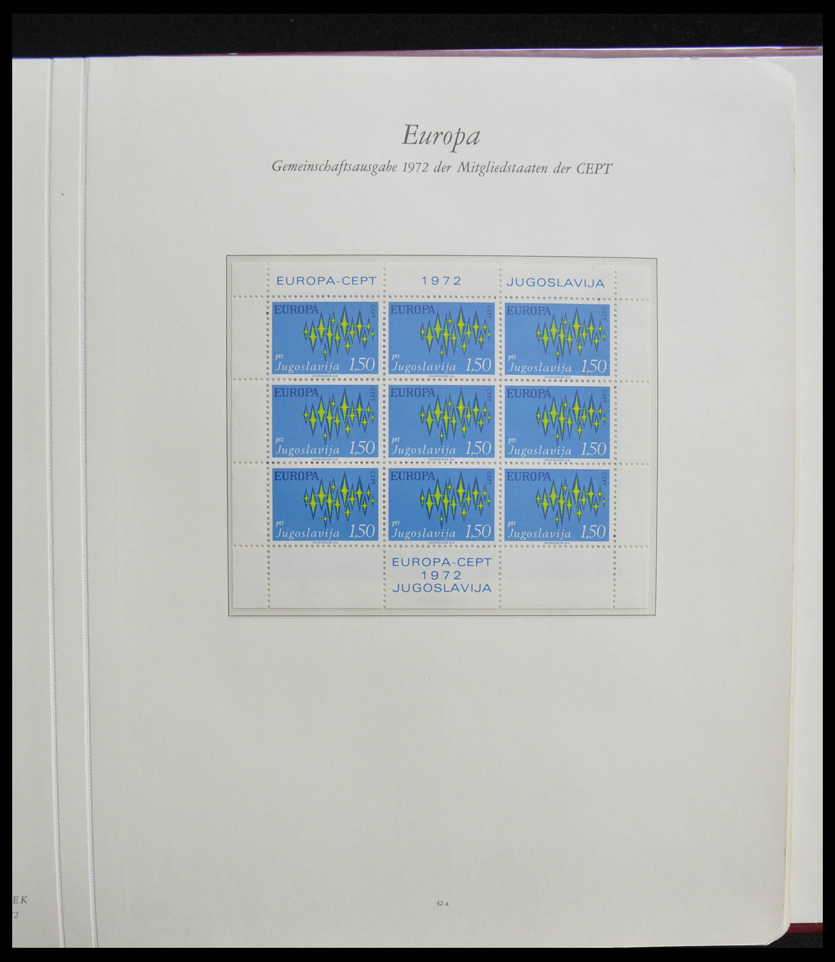 28356 0113 - 28356 Europa Cept  gespecialiseerde collectie 1942-1984.