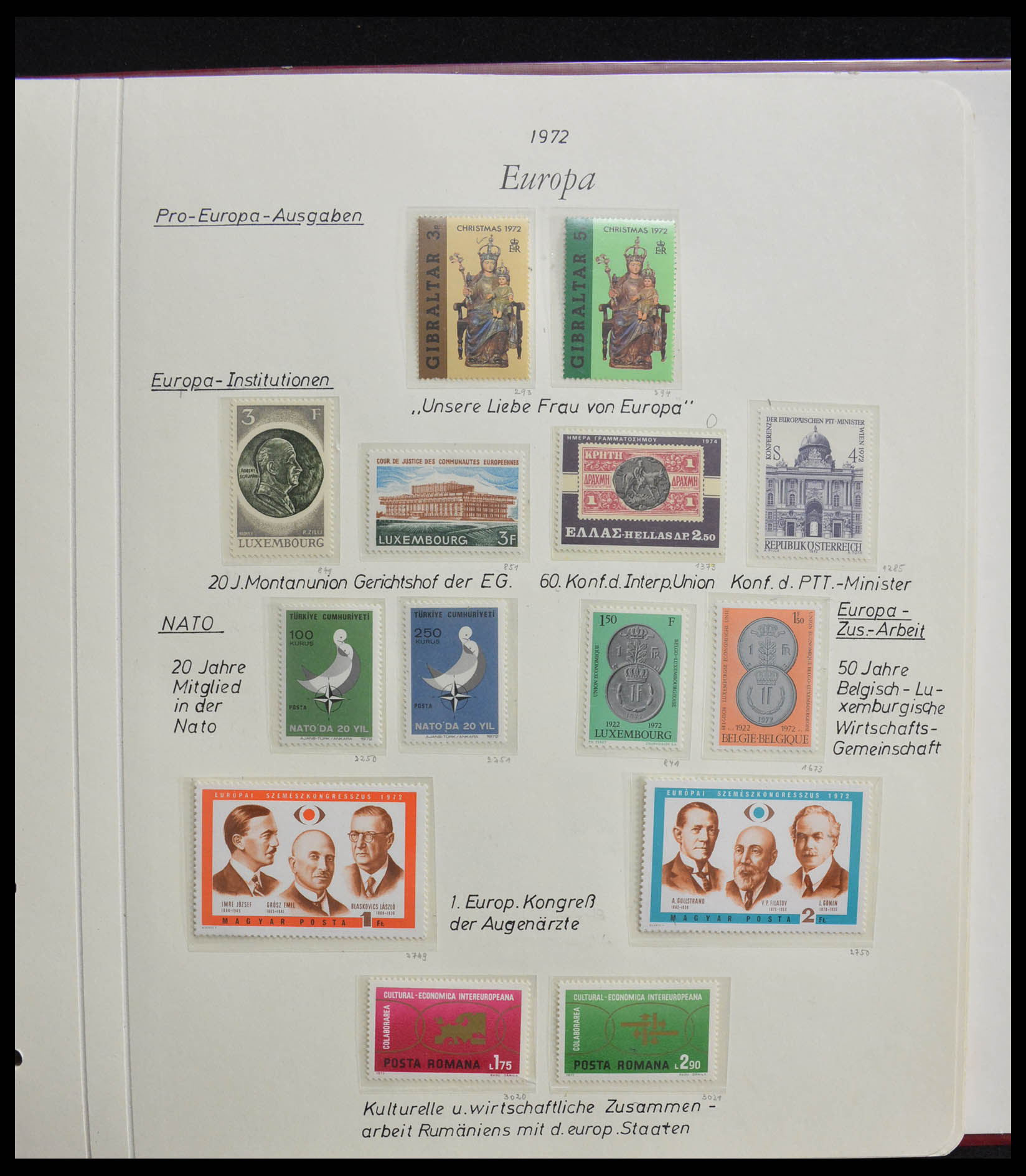 28356 0120 - 28356 Europa Cept  gespecialiseerde collectie 1942-1984.