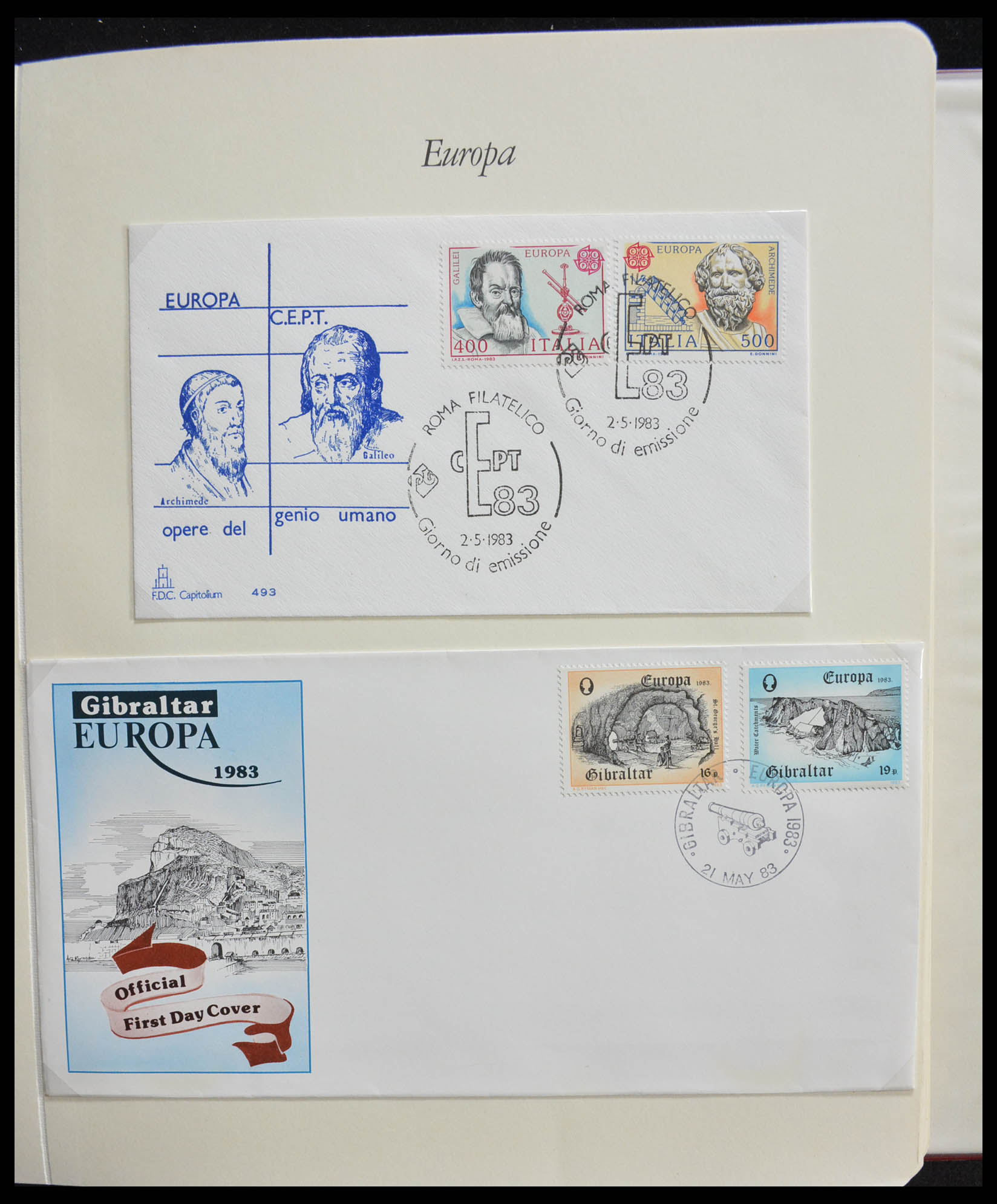 28356 1264 - 28356 Europa Cept ultra specialised collection 1942-1984.