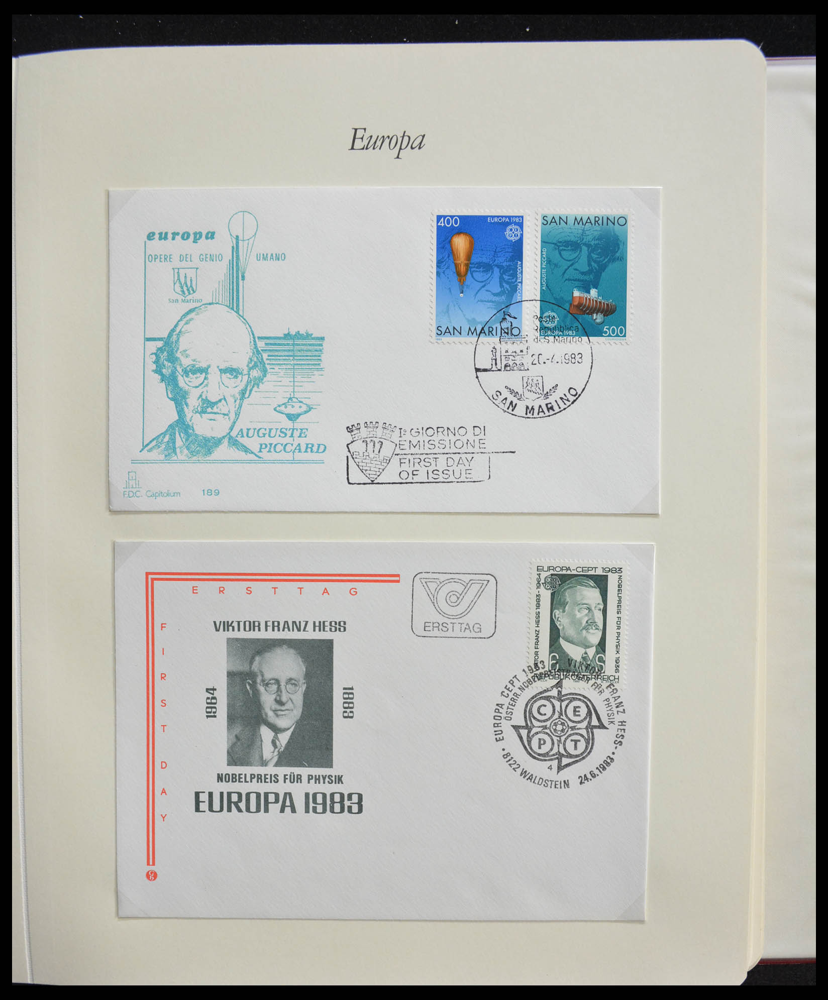 28356 1272 - 28356 Europa Cept ultra specialised collection 1942-1984.