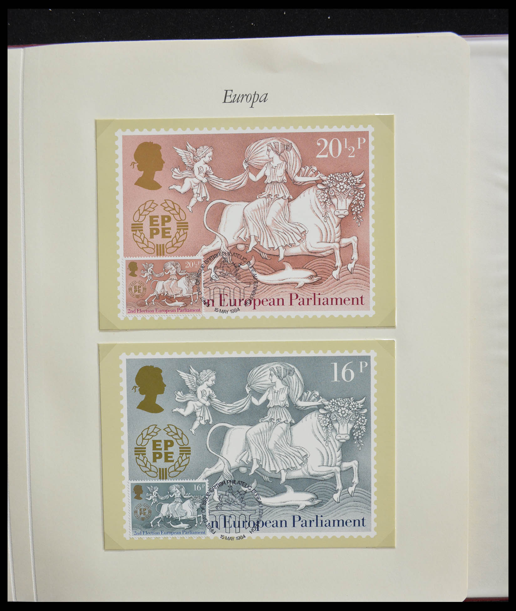 28356 1293 - 28356 Europa Cept ultra specialised collection 1942-1984.