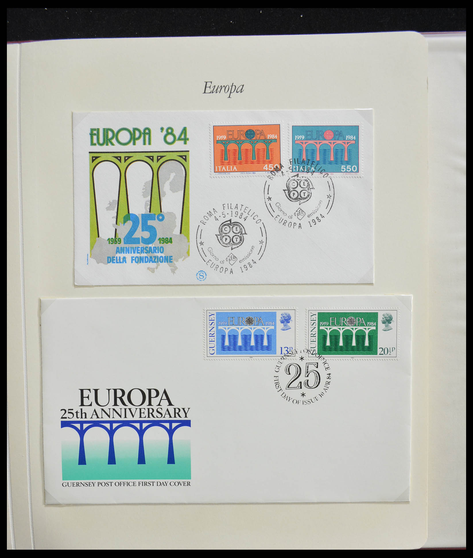 28356 1296 - 28356 Europa Cept ultra specialised collection 1942-1984.