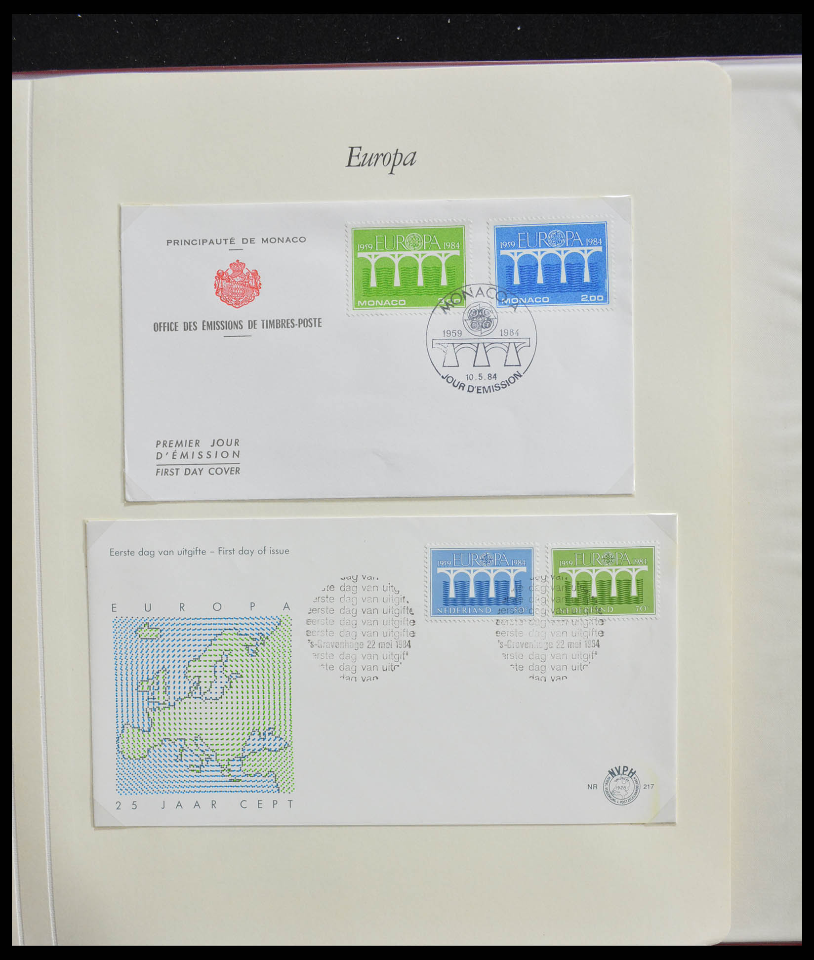 28356 1298 - 28356 Europa Cept ultra specialised collection 1942-1984.