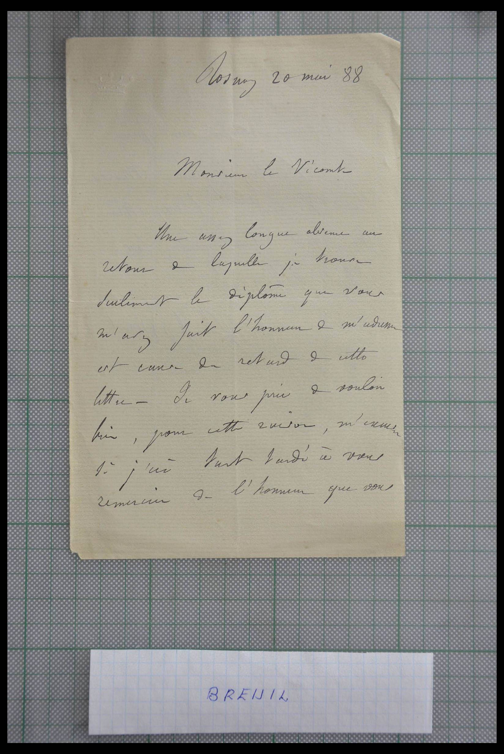 28357 0032 - 28357 France autographs of the 19th and early 20th Century.