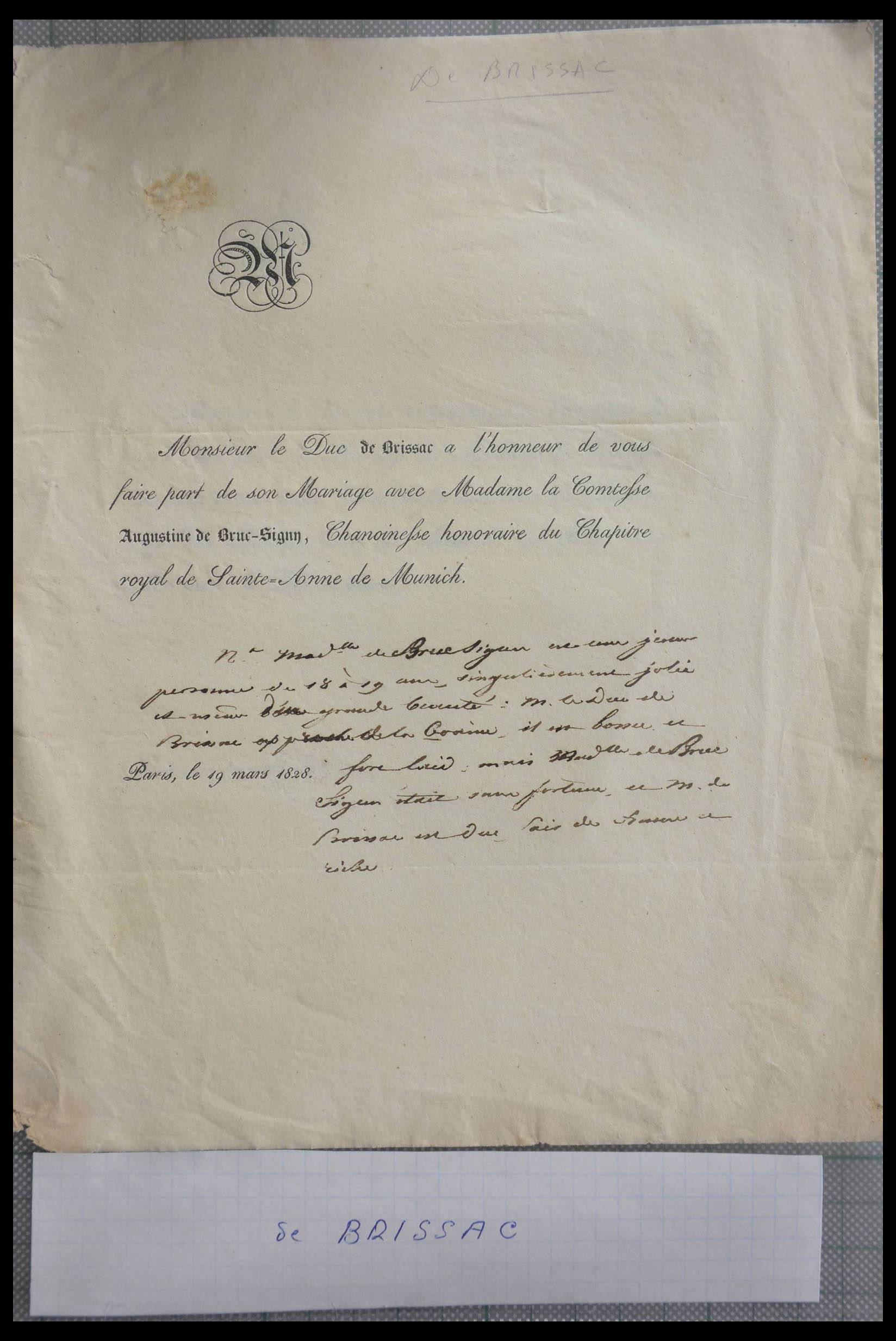 28357 0033 - 28357 Frankrijk handtekeningen 19e/20e eeuw.