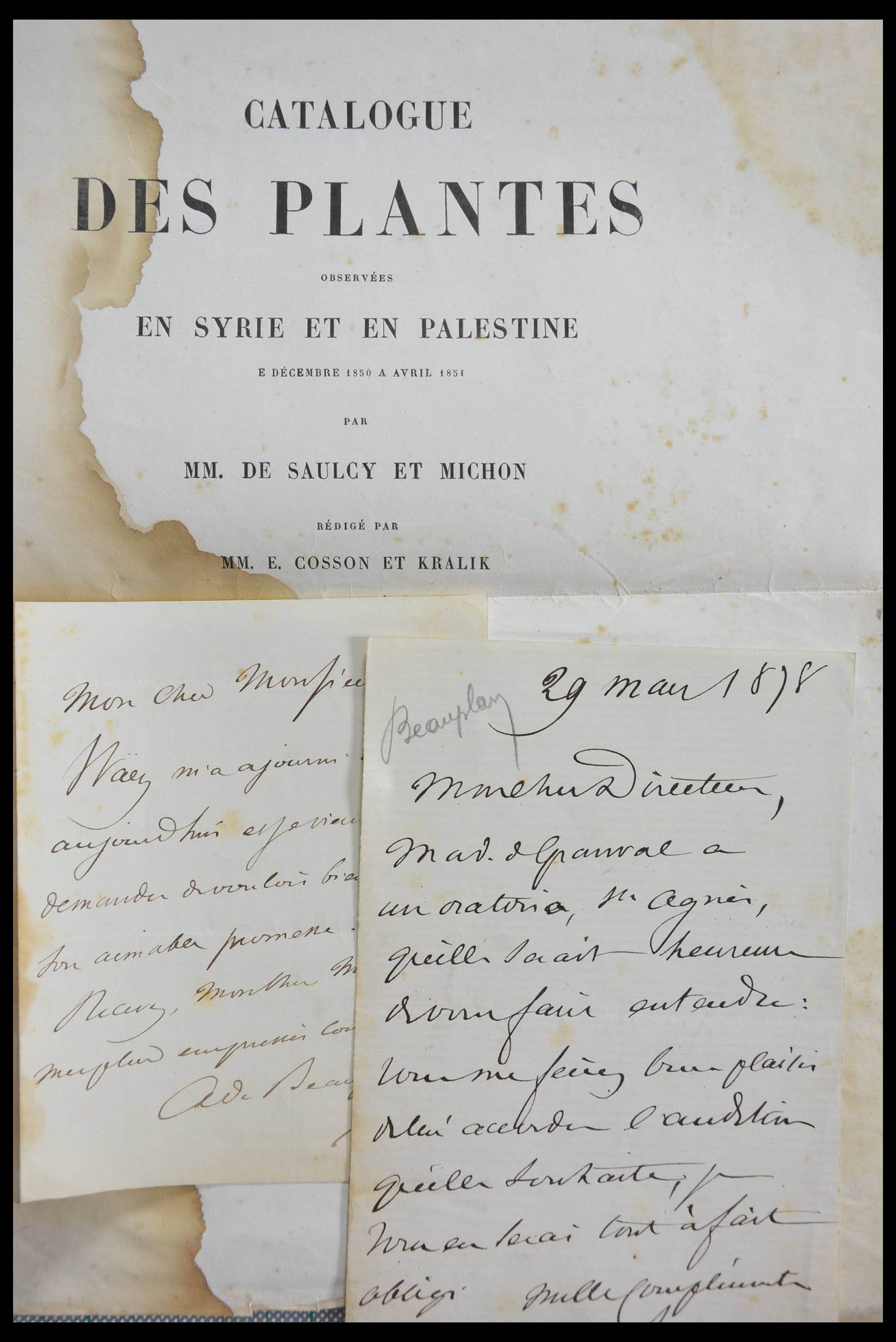28357 0060 - 28357 Frankrijk handtekeningen 19e/20e eeuw.