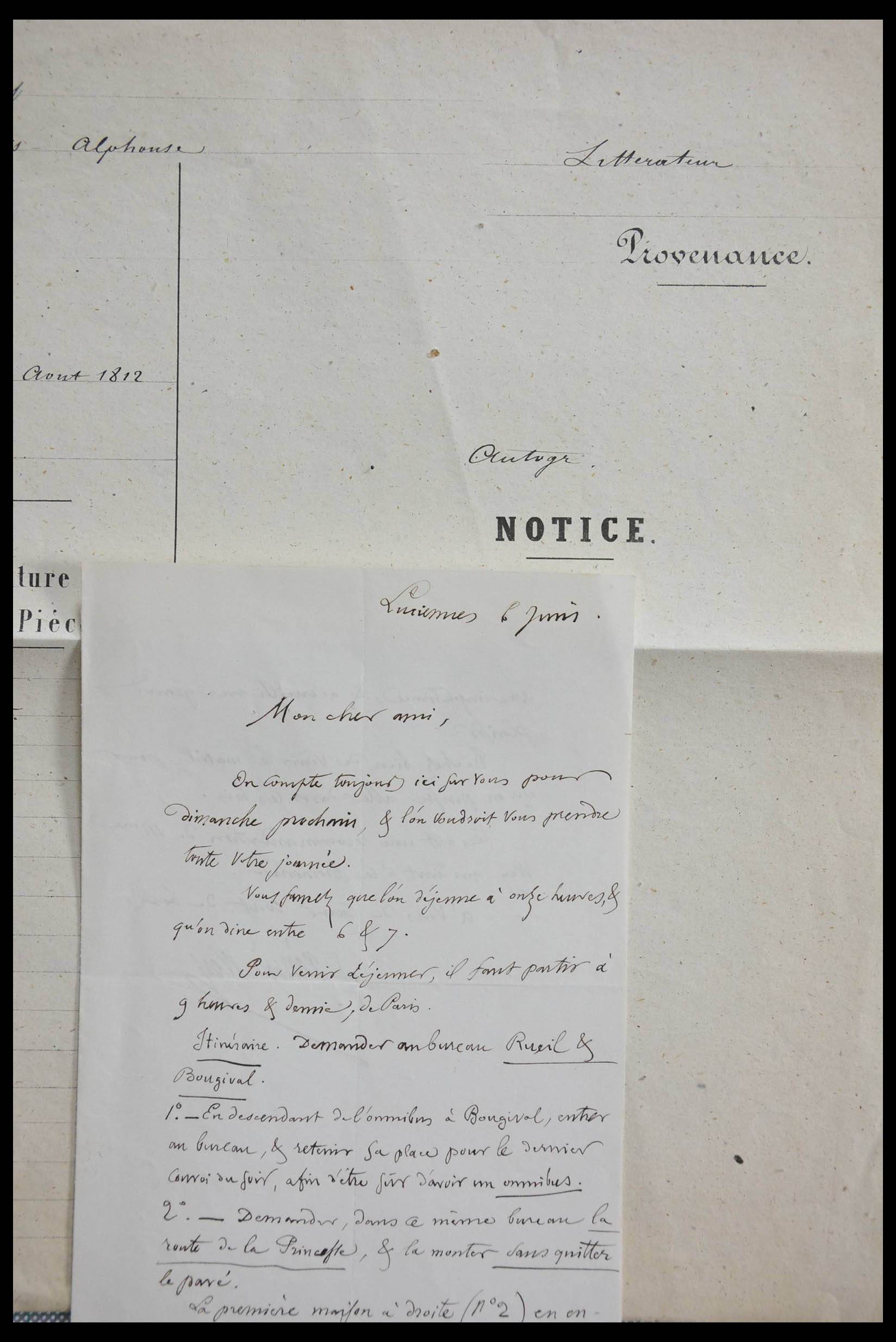 28357 0067 - 28357 Frankrijk handtekeningen 19e/20e eeuw.