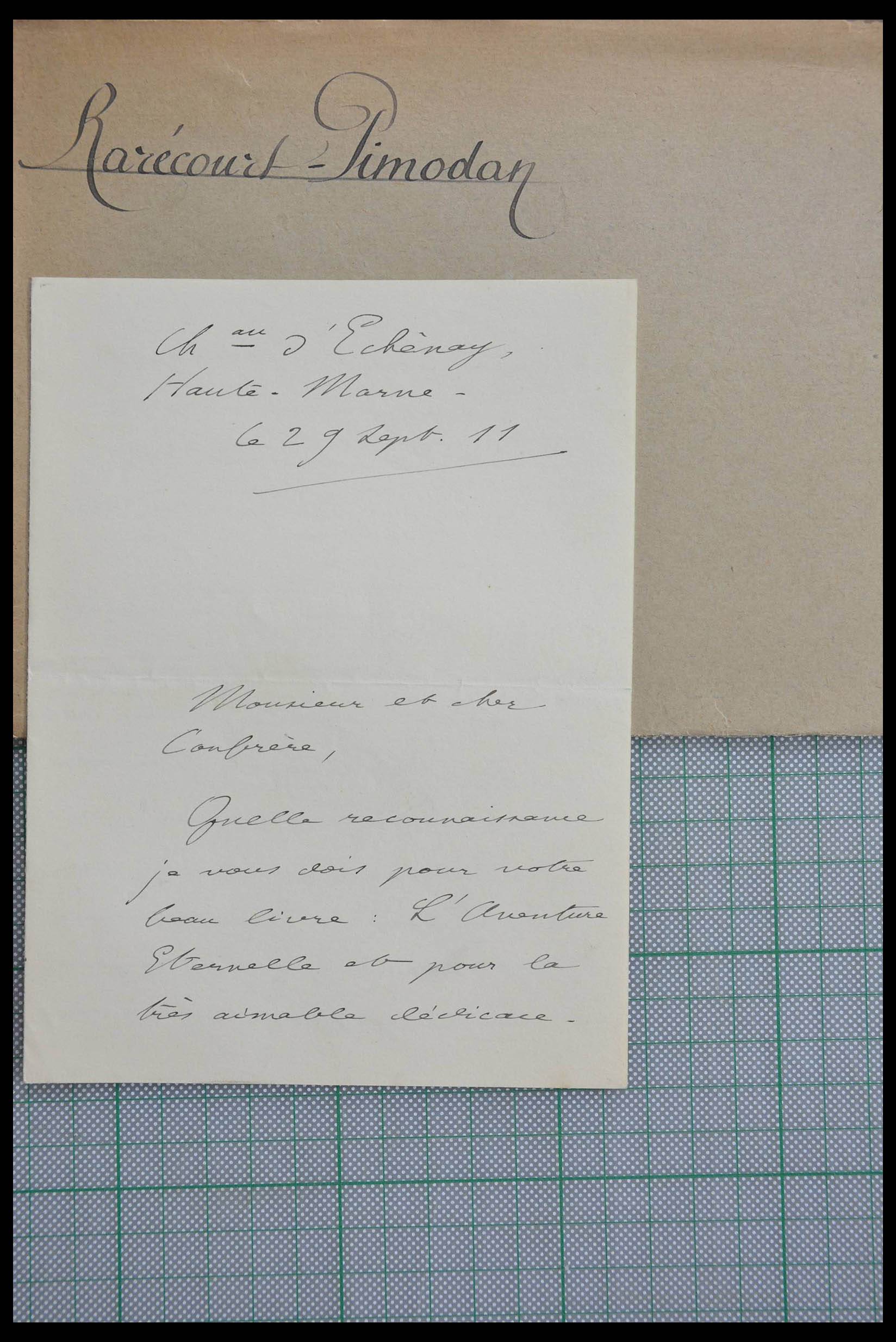 28357 0078 - 28357 France autographs of the 19th and early 20th Century.