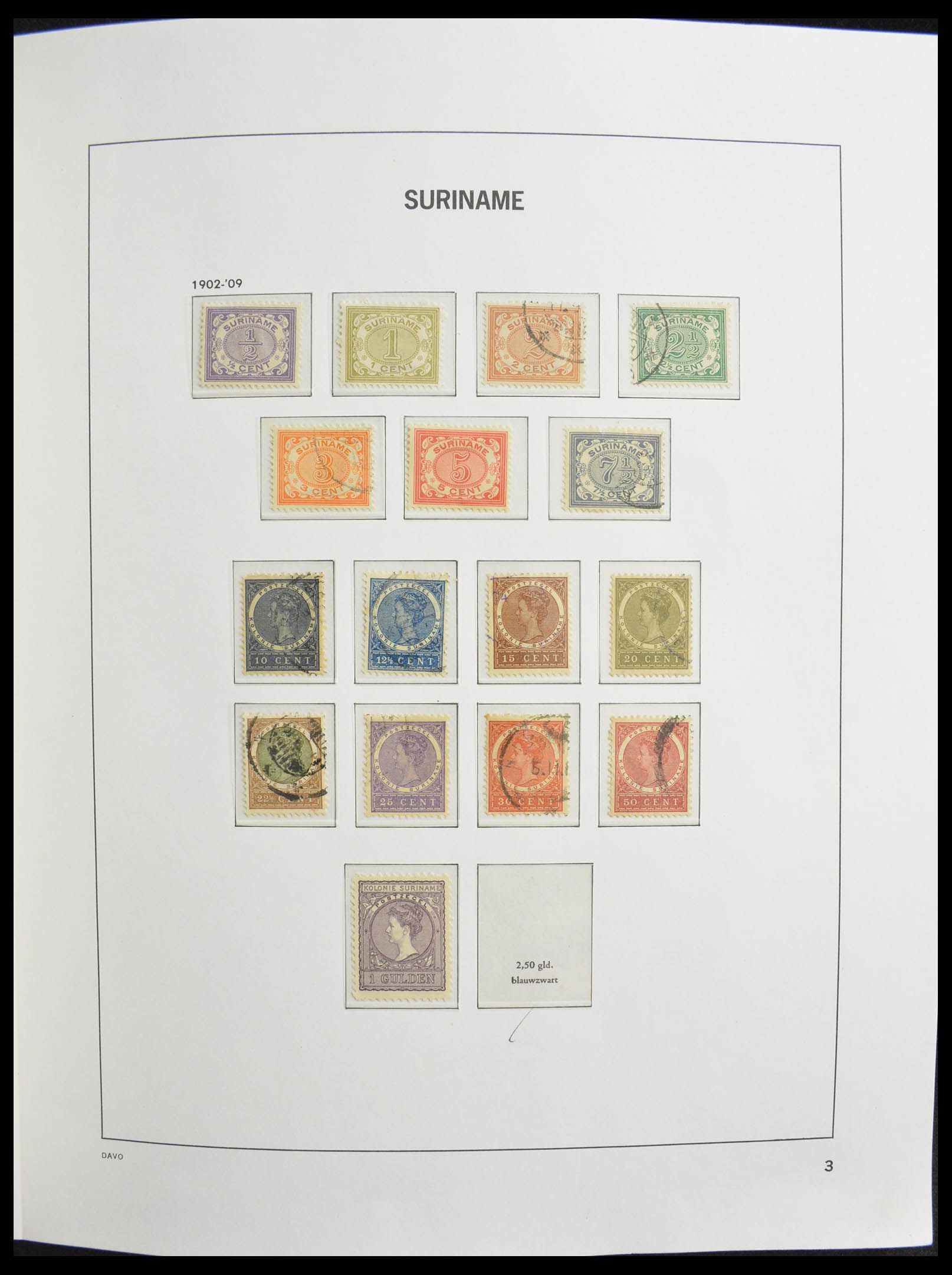 28364 003 - 28364 Suriname 1873-1975.