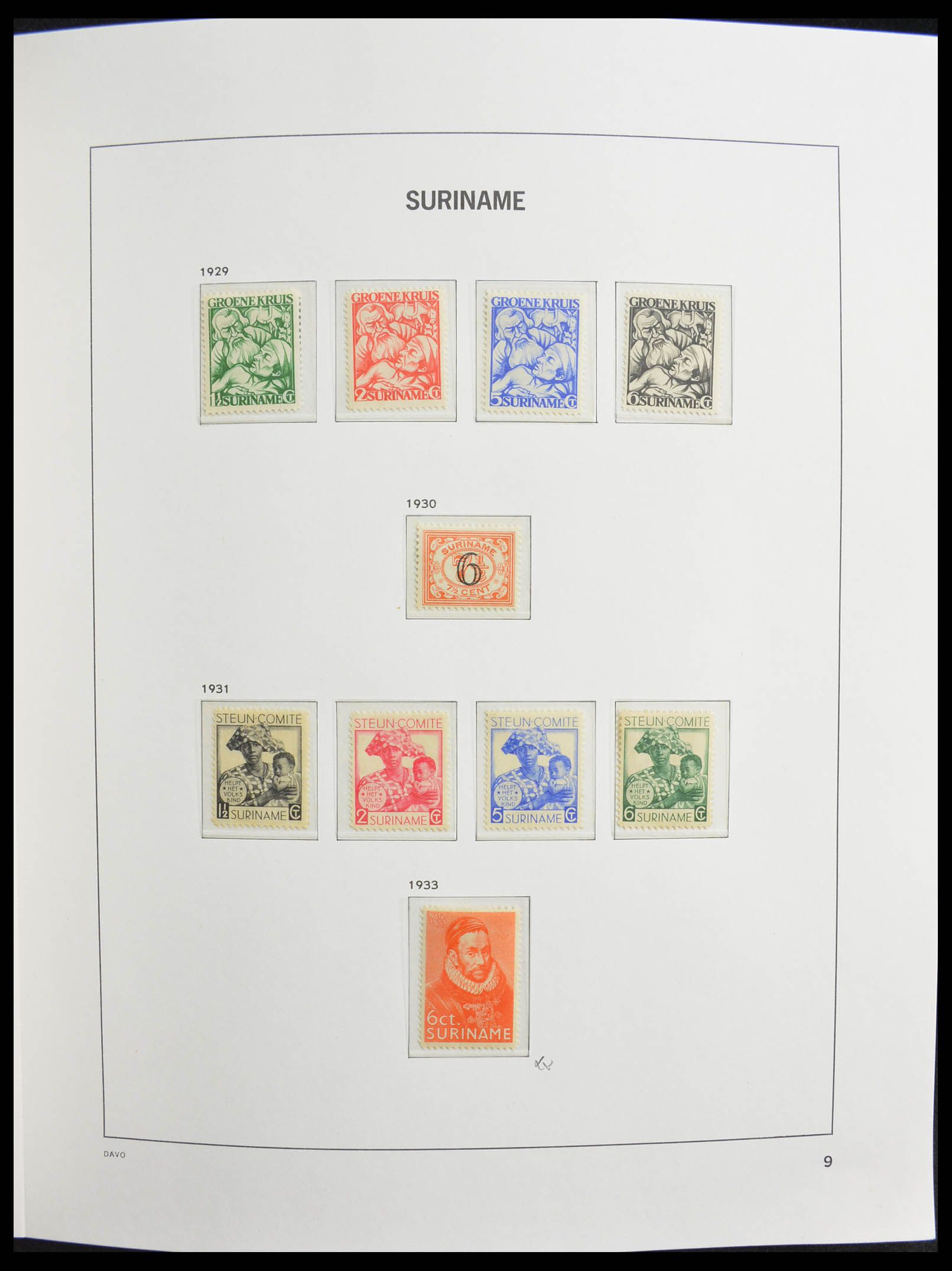 28364 009 - 28364 Suriname 1873-1975.