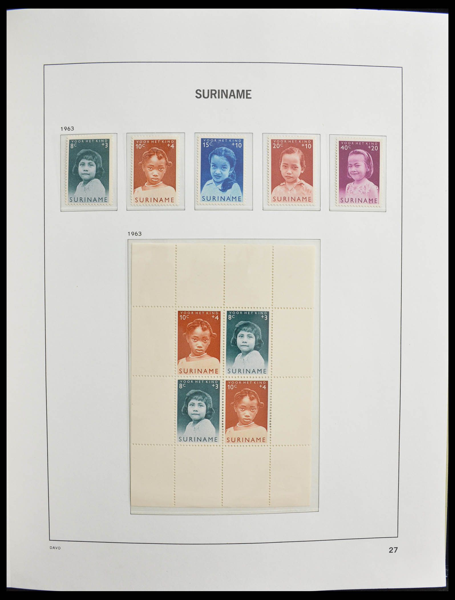 28364 027 - 28364 Suriname 1873-1975.