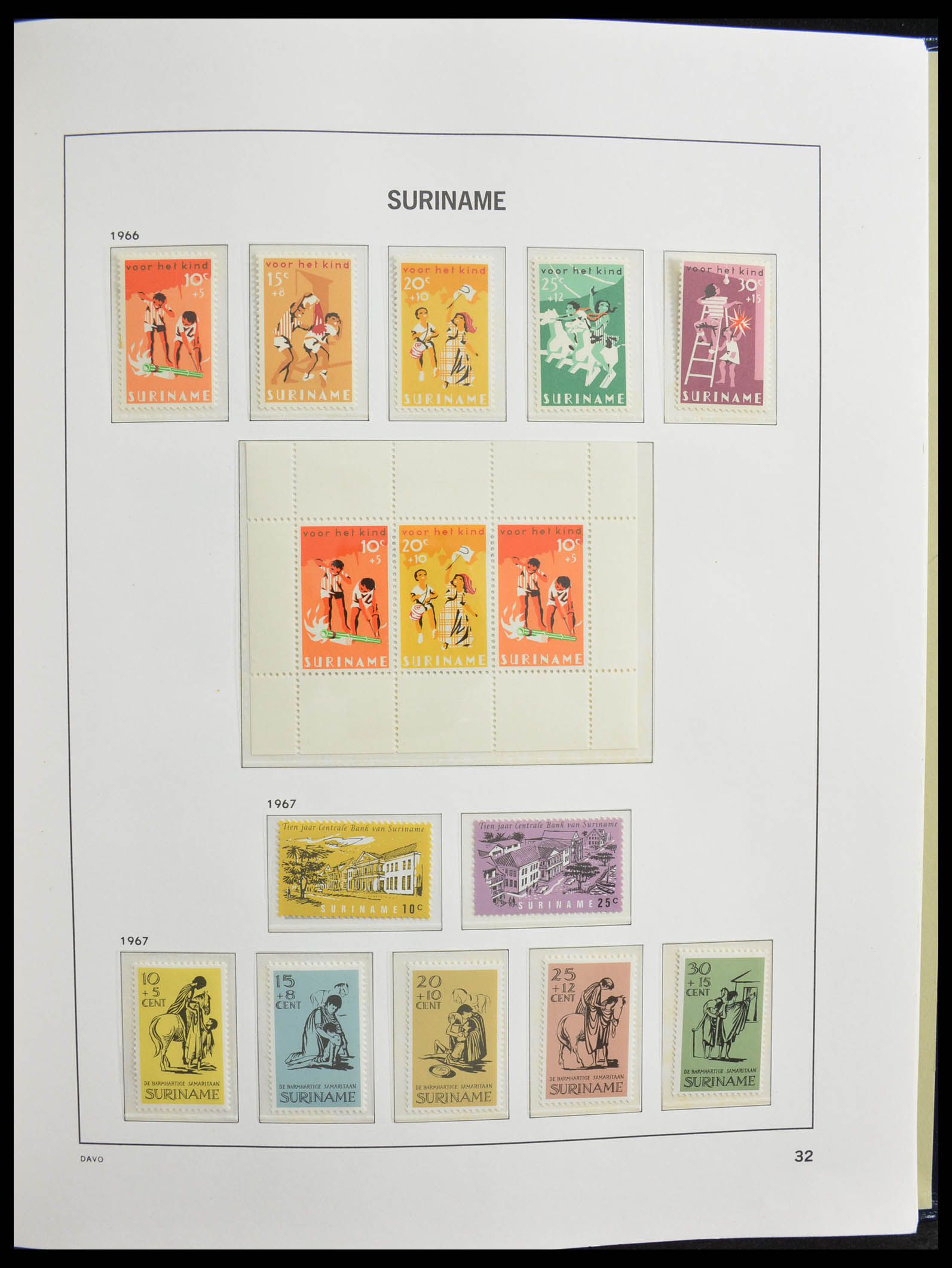 28364 033 - 28364 Surinam 1873-1975.