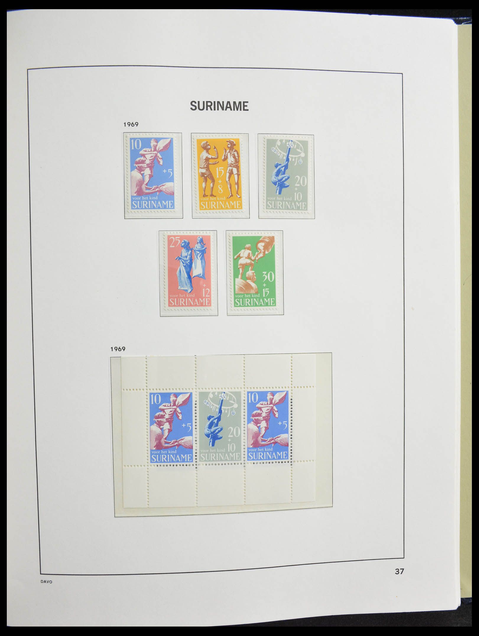 28364 038 - 28364 Suriname 1873-1975.
