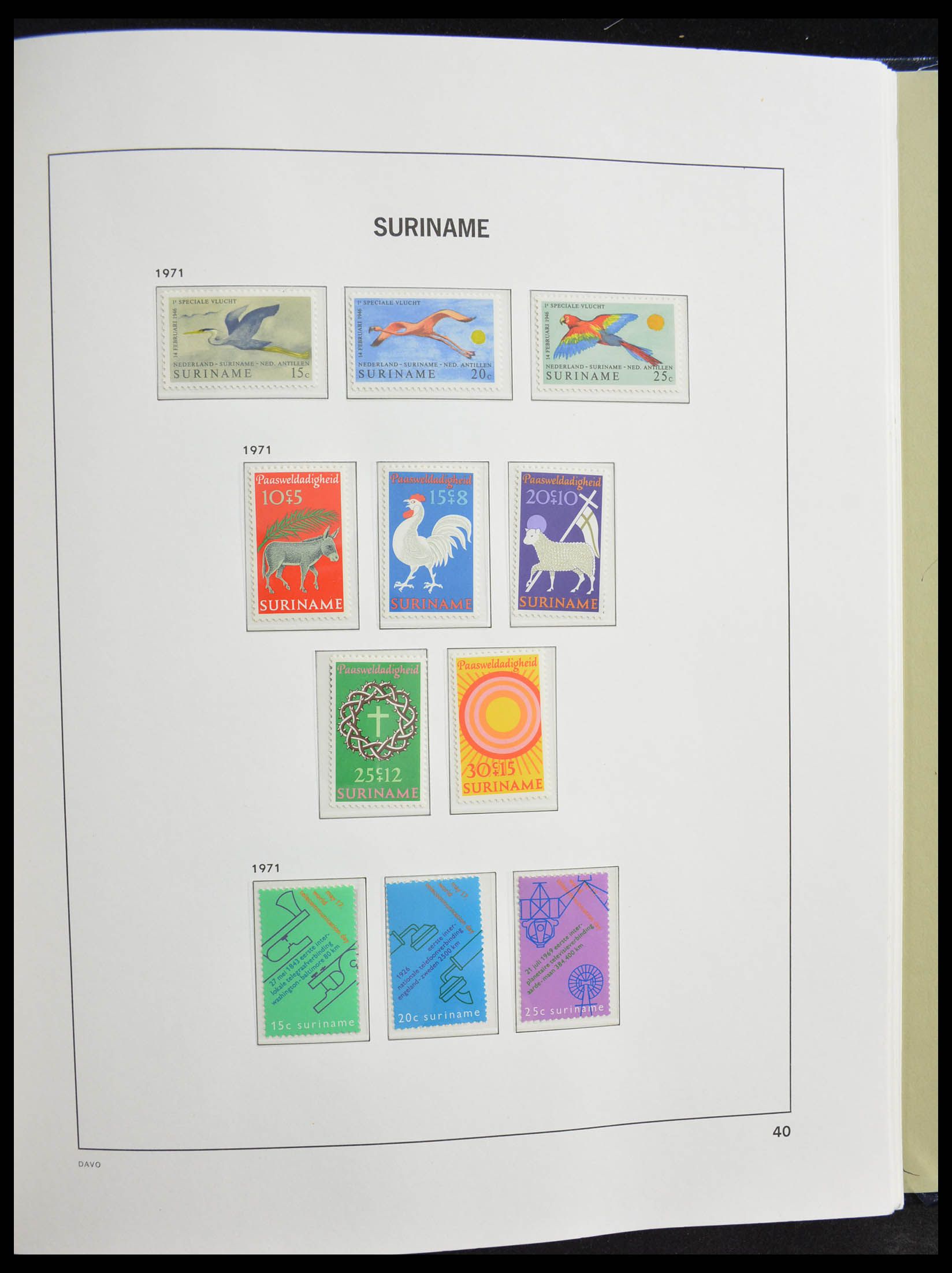 28364 041 - 28364 Surinam 1873-1975.