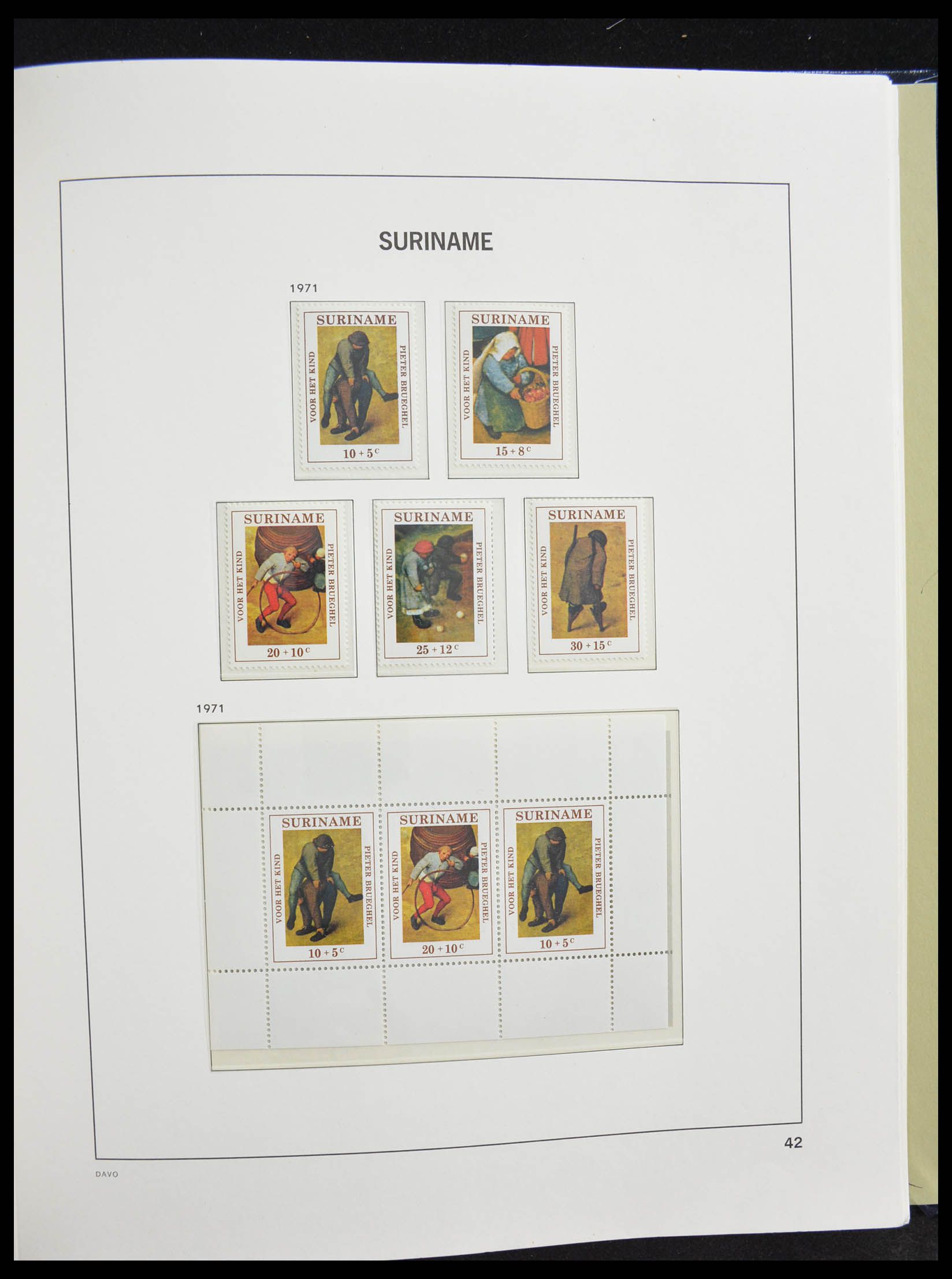 28364 043 - 28364 Suriname 1873-1975.