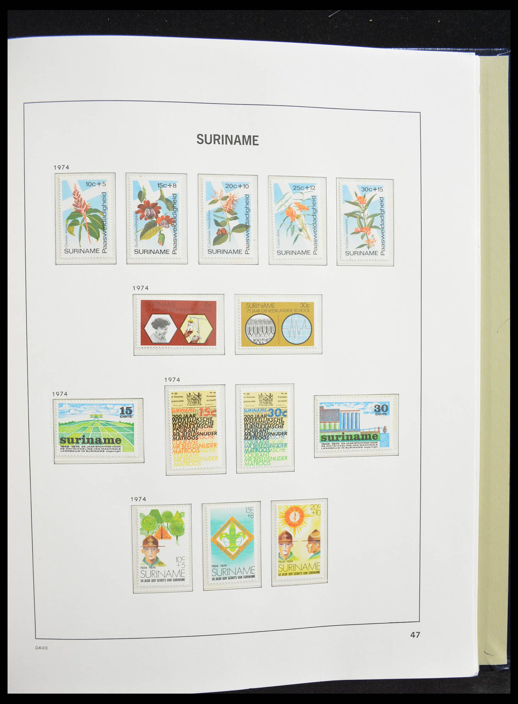 28364 049 - 28364 Suriname 1873-1975.