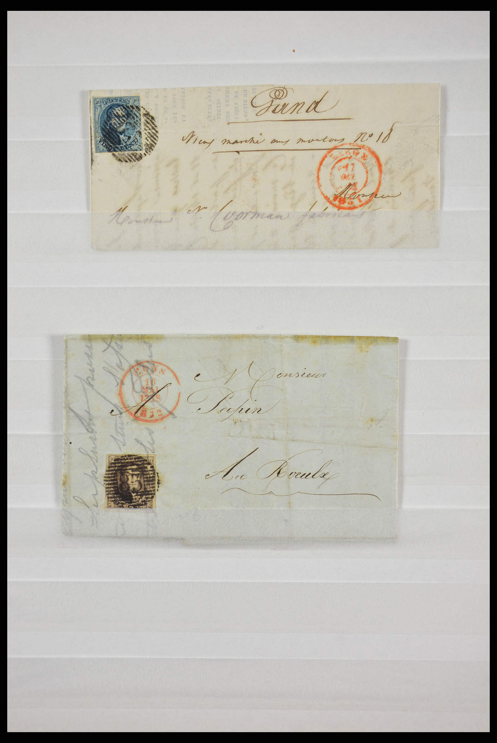 28367 001 - 28367 West Europa brieven vanaf 1849.