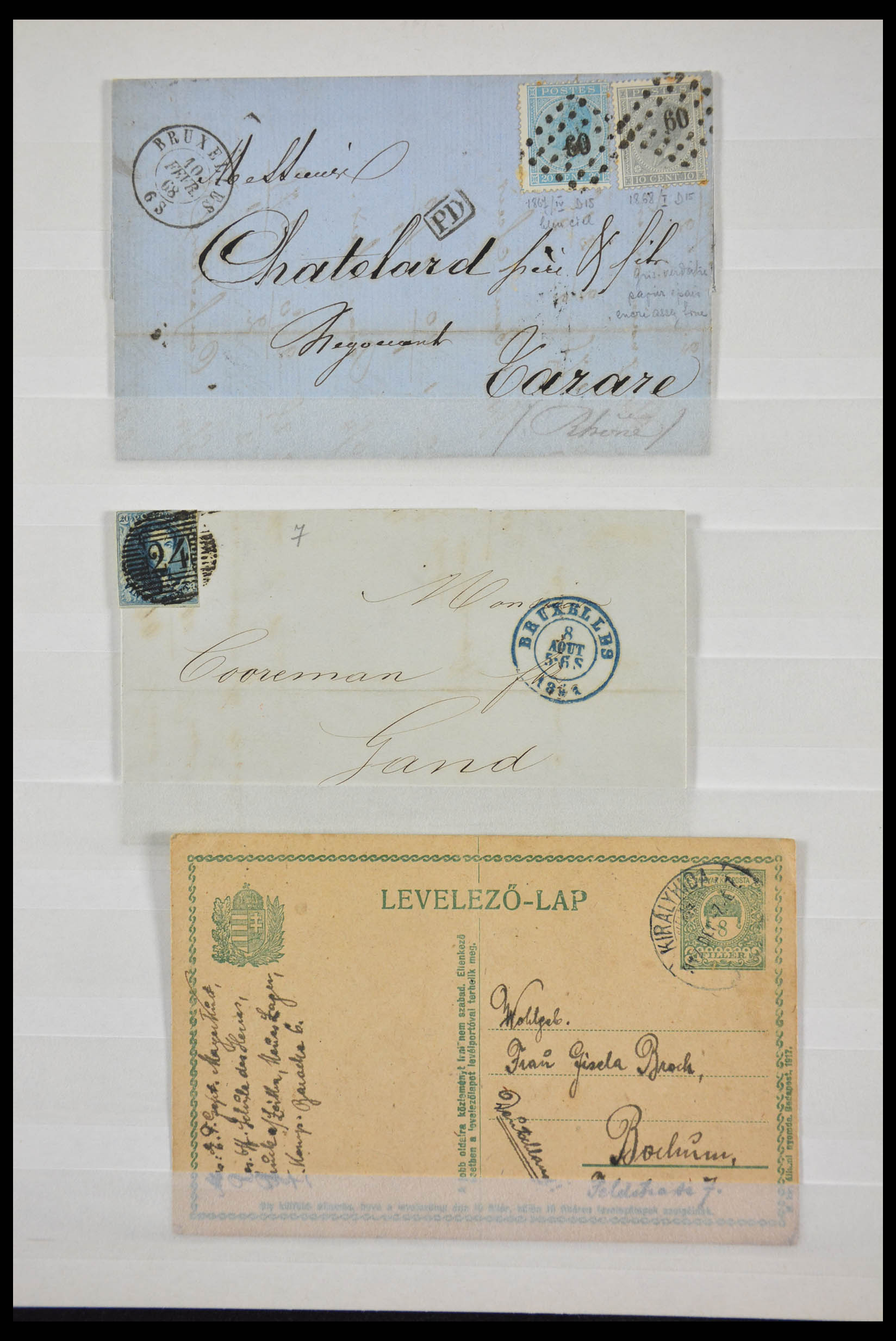 28367 003 - 28367 West Europa brieven vanaf 1849.
