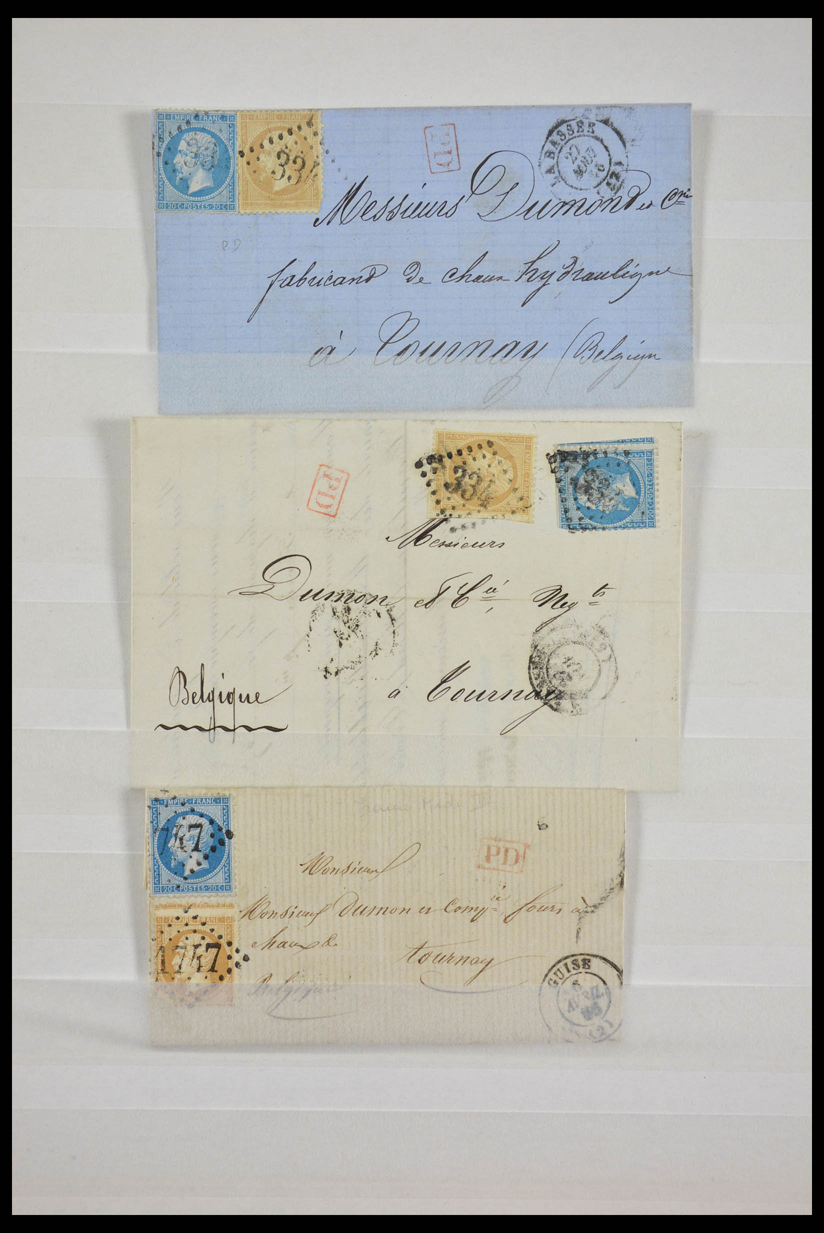 28367 004 - 28367 West Europa brieven vanaf 1849.