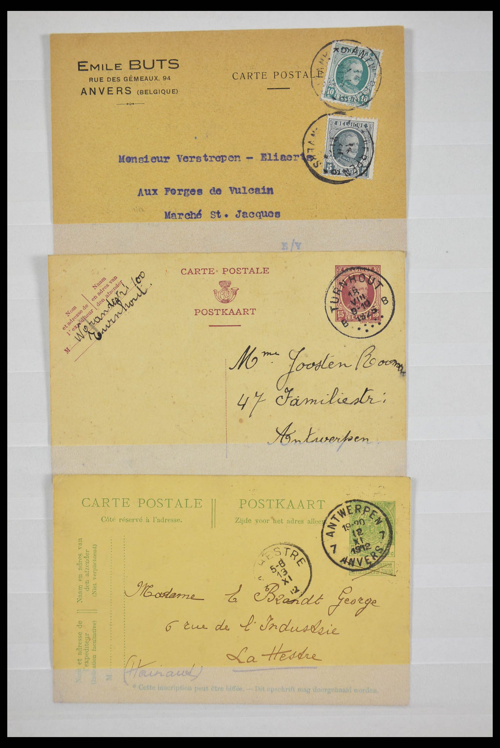 28367 012 - 28367 West Europa brieven vanaf 1849.