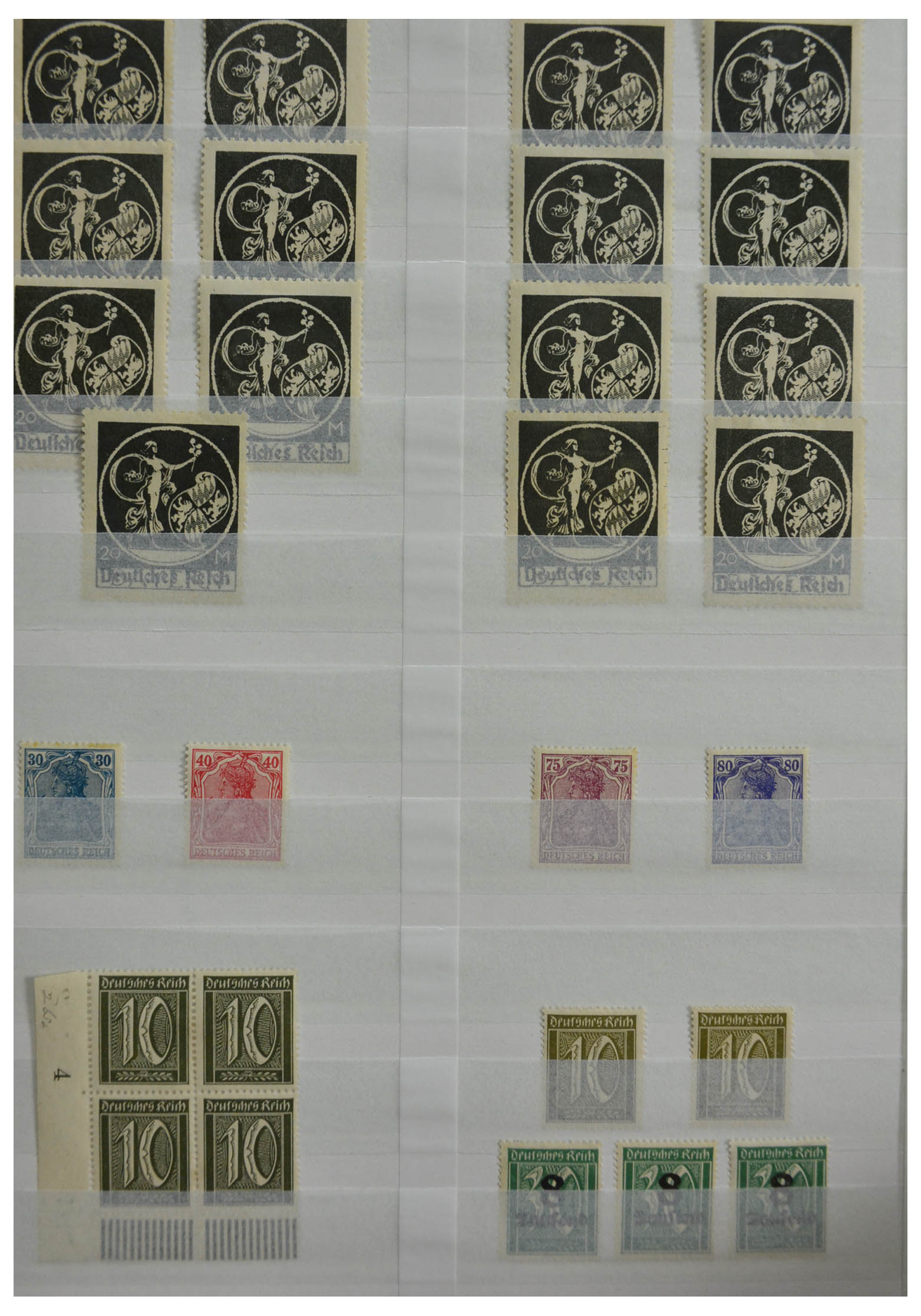 28378 004 - 28378 German Reich mint hinged and used.
