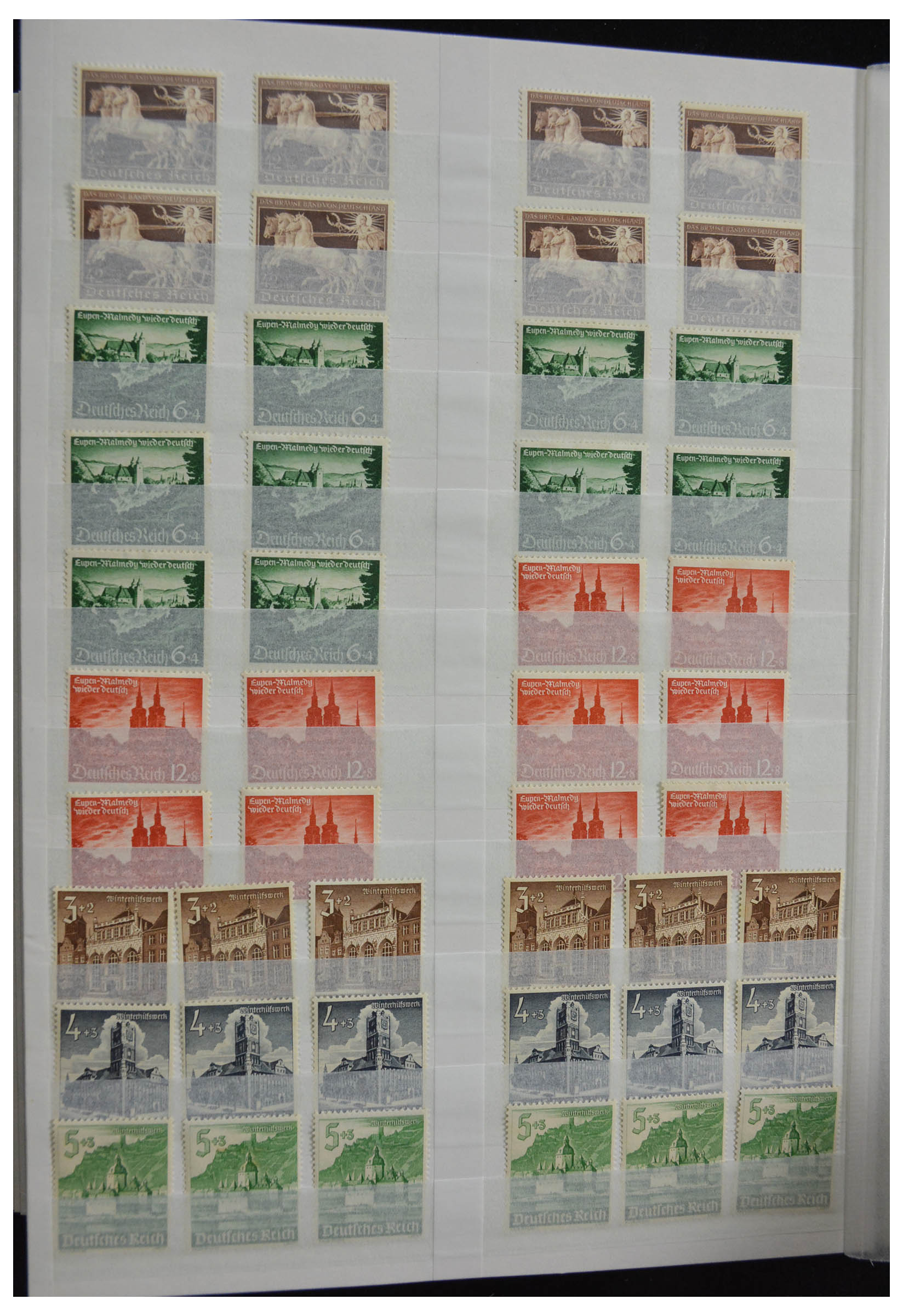 28378 030 - 28378 German Reich mint hinged and used.