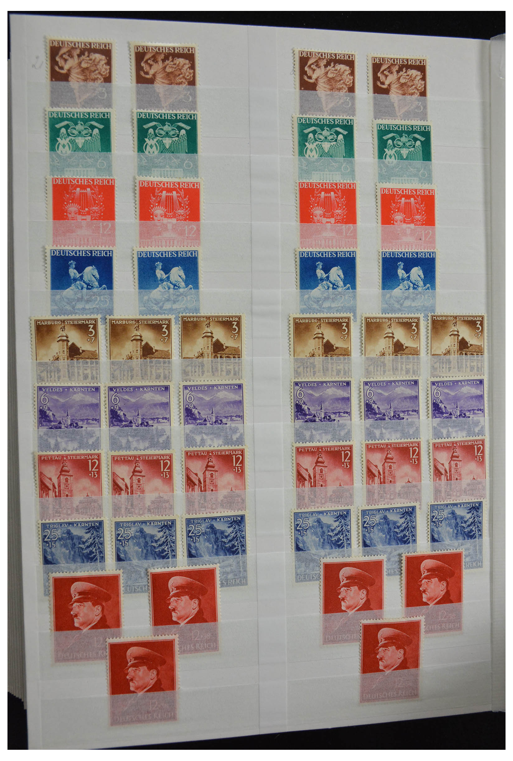 28378 032 - 28378 German Reich mint hinged and used.