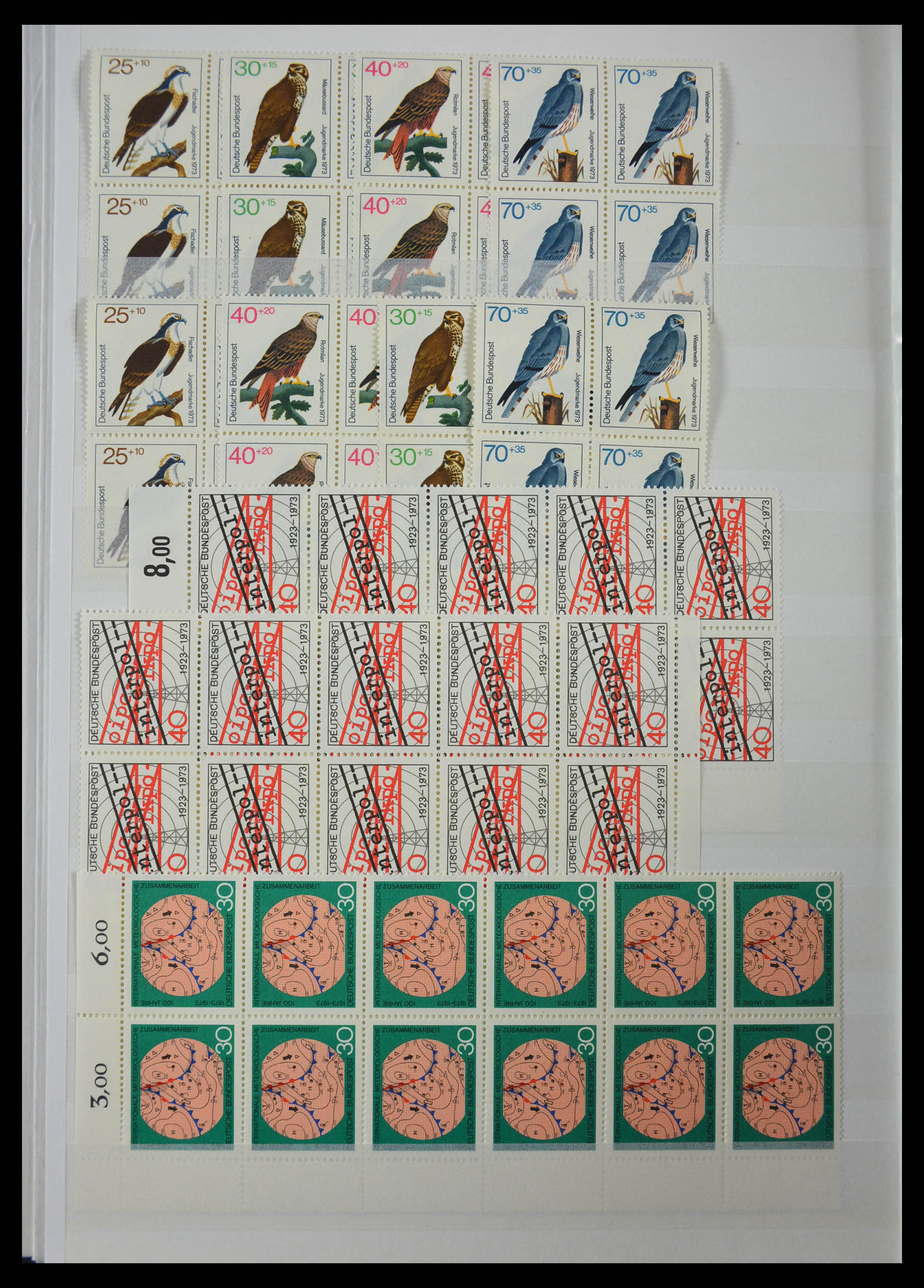 28379 042 - 28379 Bundespost 1958-2000 postfrisse stock.