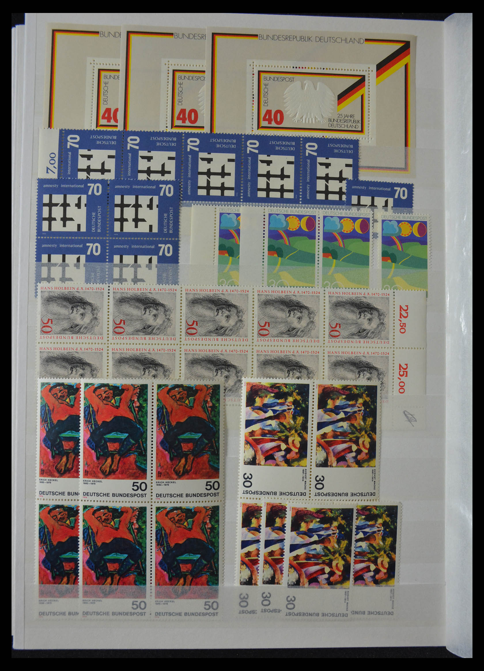 28379 050 - 28379 Bundespost 1958-2000 MNH stock.