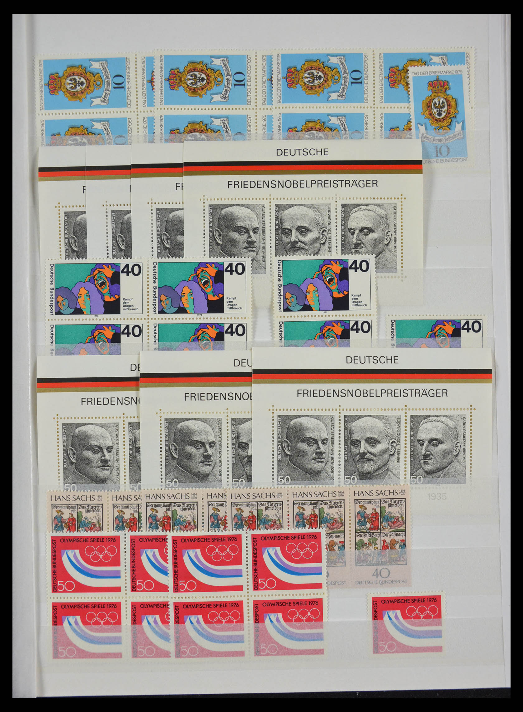 28379 057 - 28379 Bundespost 1958-2000 postfrisse stock.