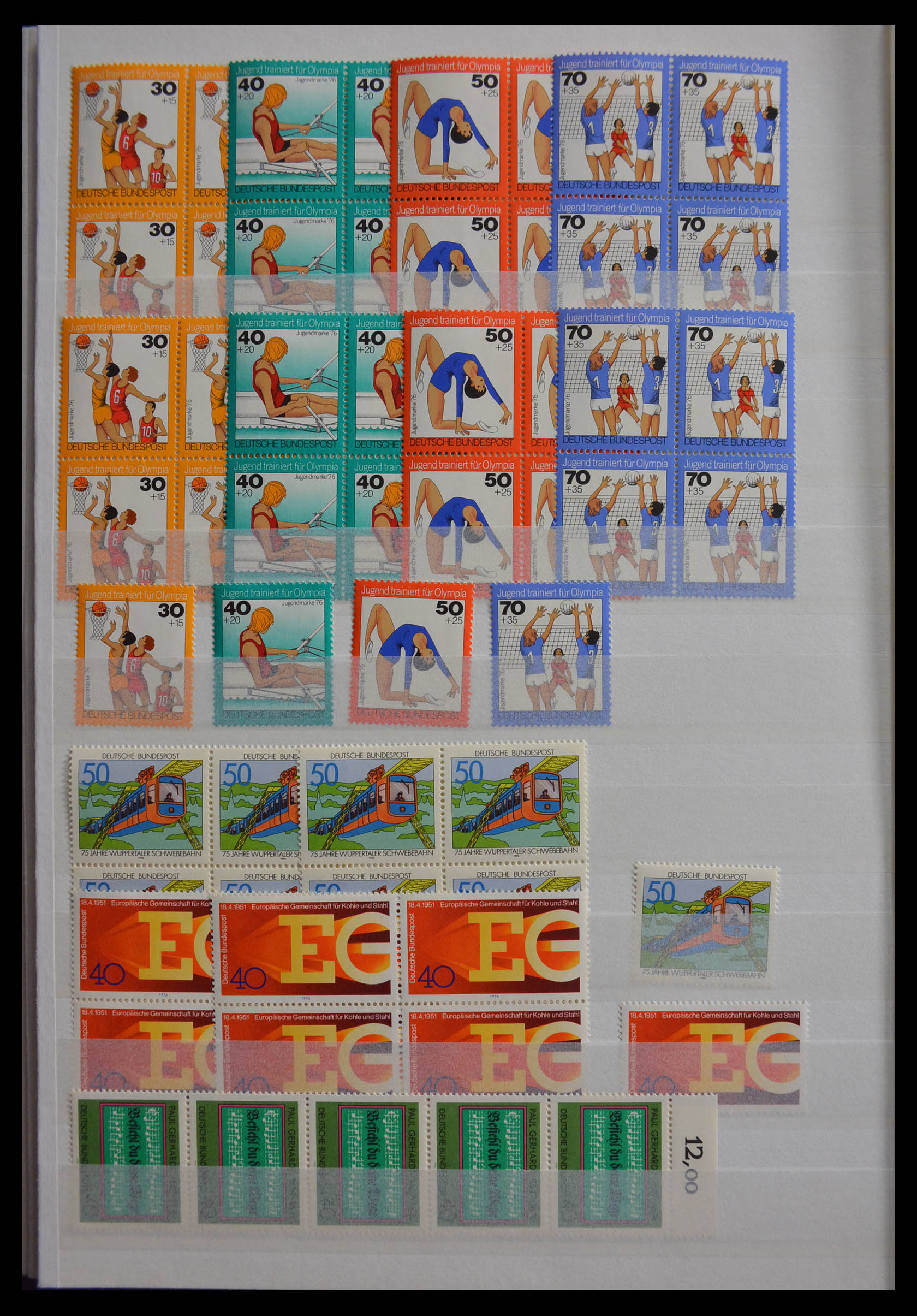 28379 060 - 28379 Bundespost 1958-2000 postfrisse stock.