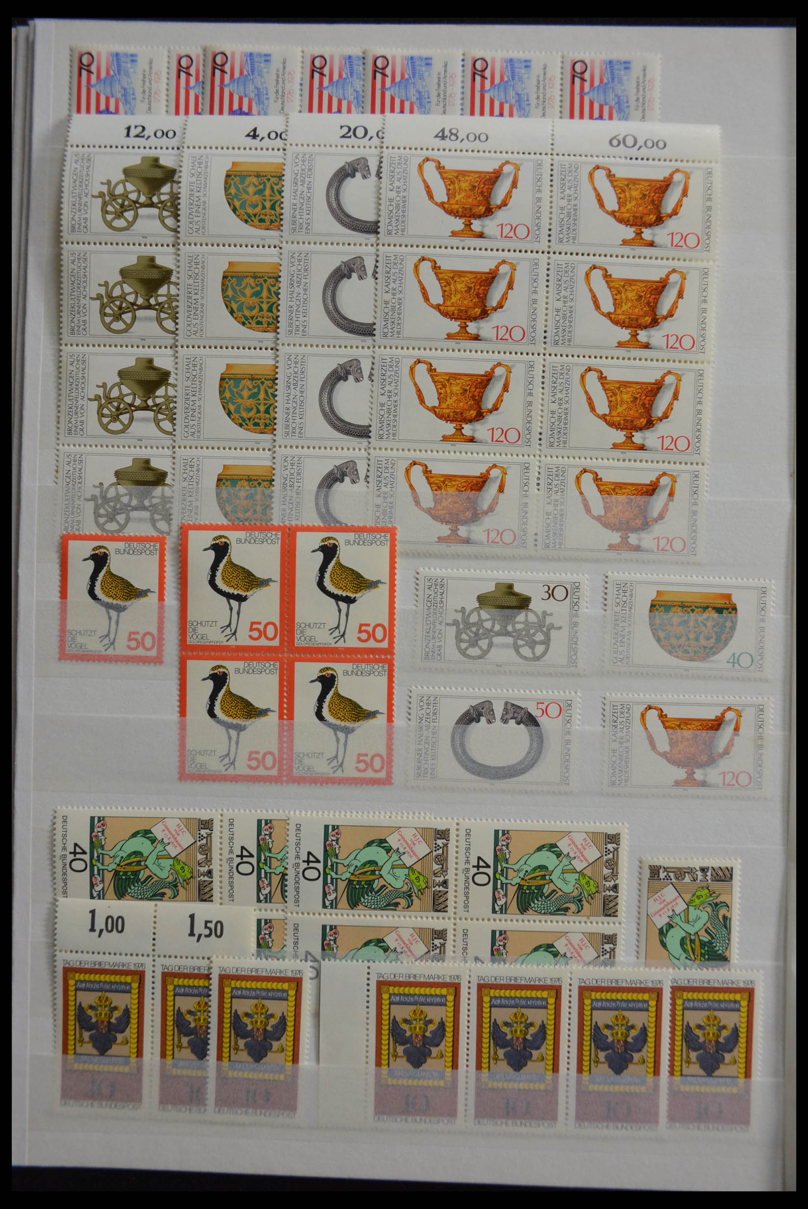 28379 062 - 28379 Bundespost 1958-2000 postfrisse stock.